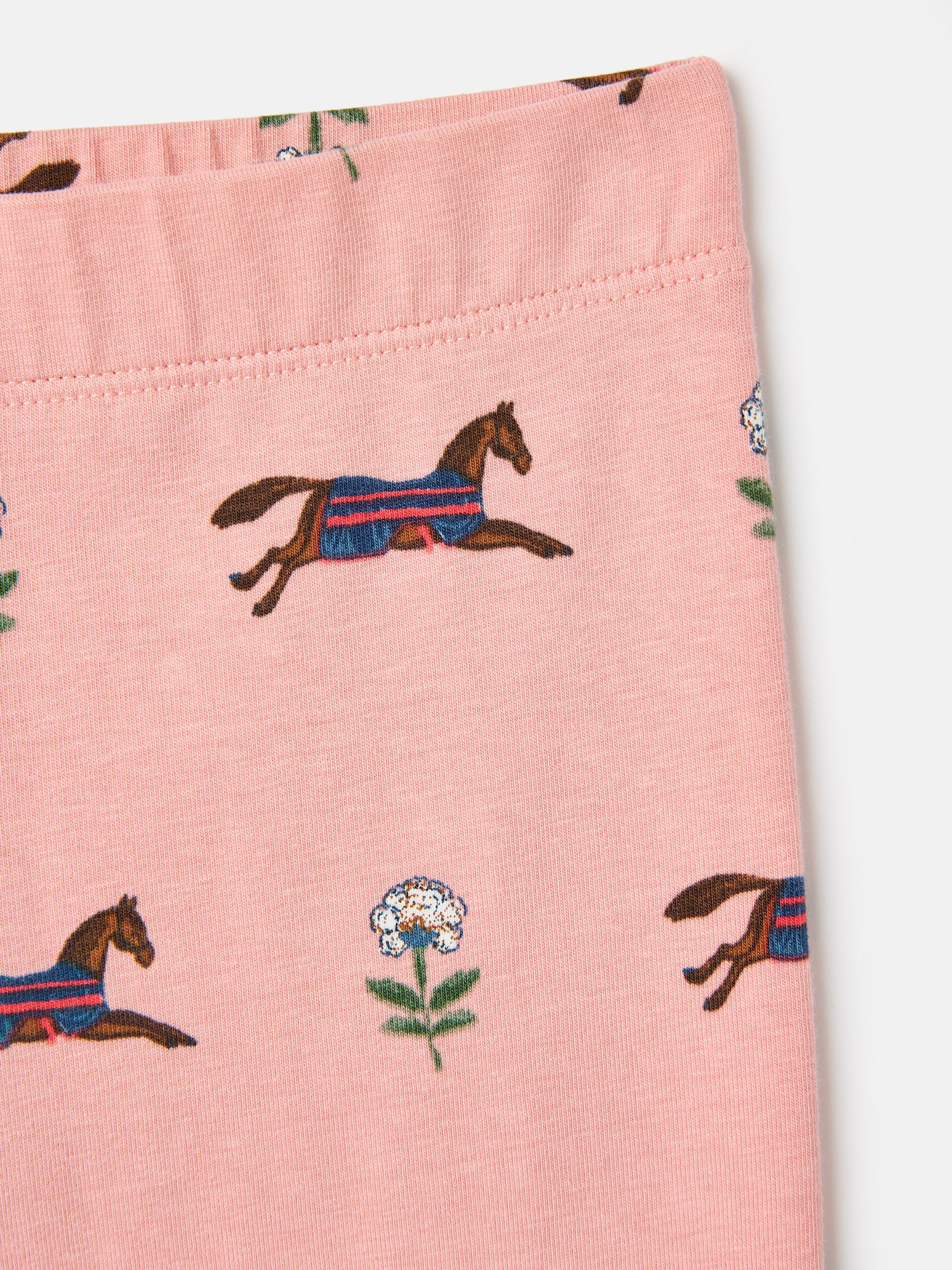 Dee Dee Pink Horse Print Leggings - Image 7 of 8
