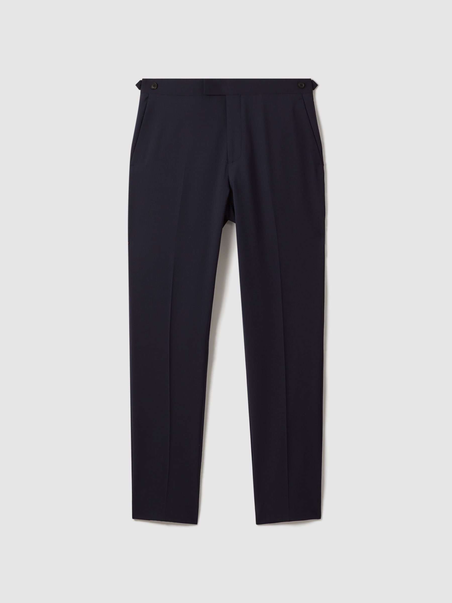 Slim-Fit Wool-Blend Suit Trousers in Navy - Image 2 of 7