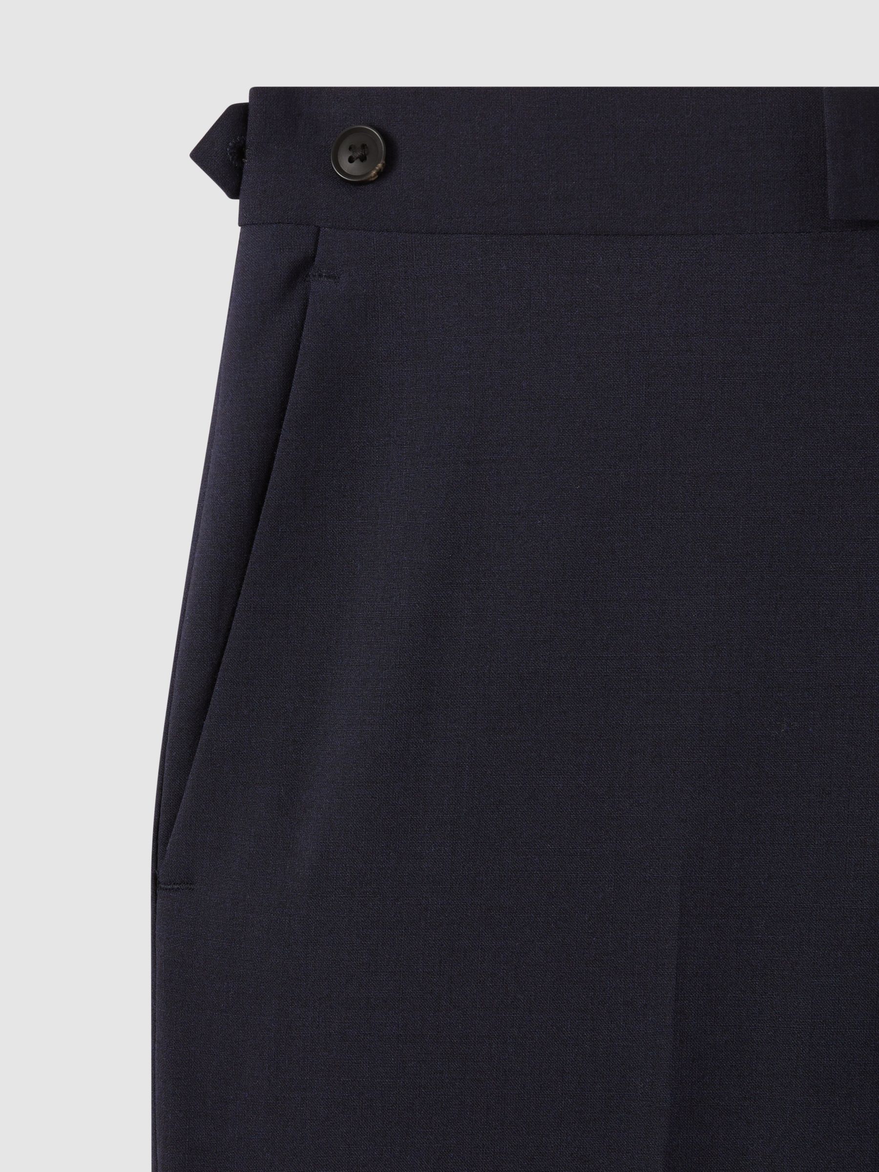 Slim-Fit Wool-Blend Suit Trousers in Navy - Image 7 of 7