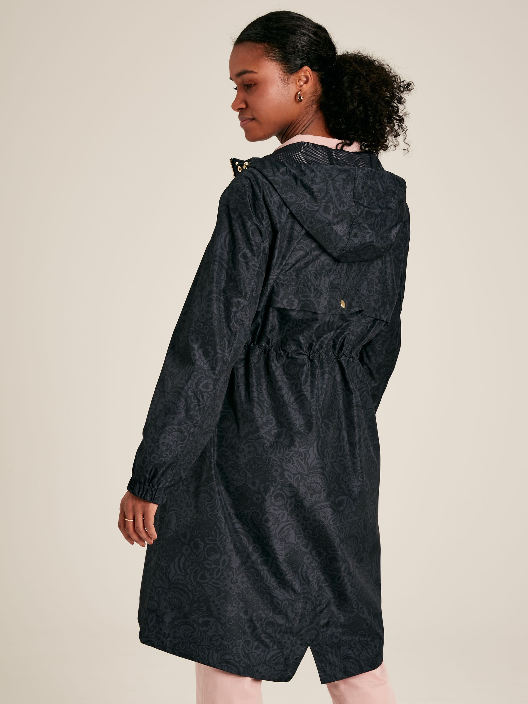 Holkham Navy Blue Waterproof Packable Raincoat With Hood - Image 2 of 9