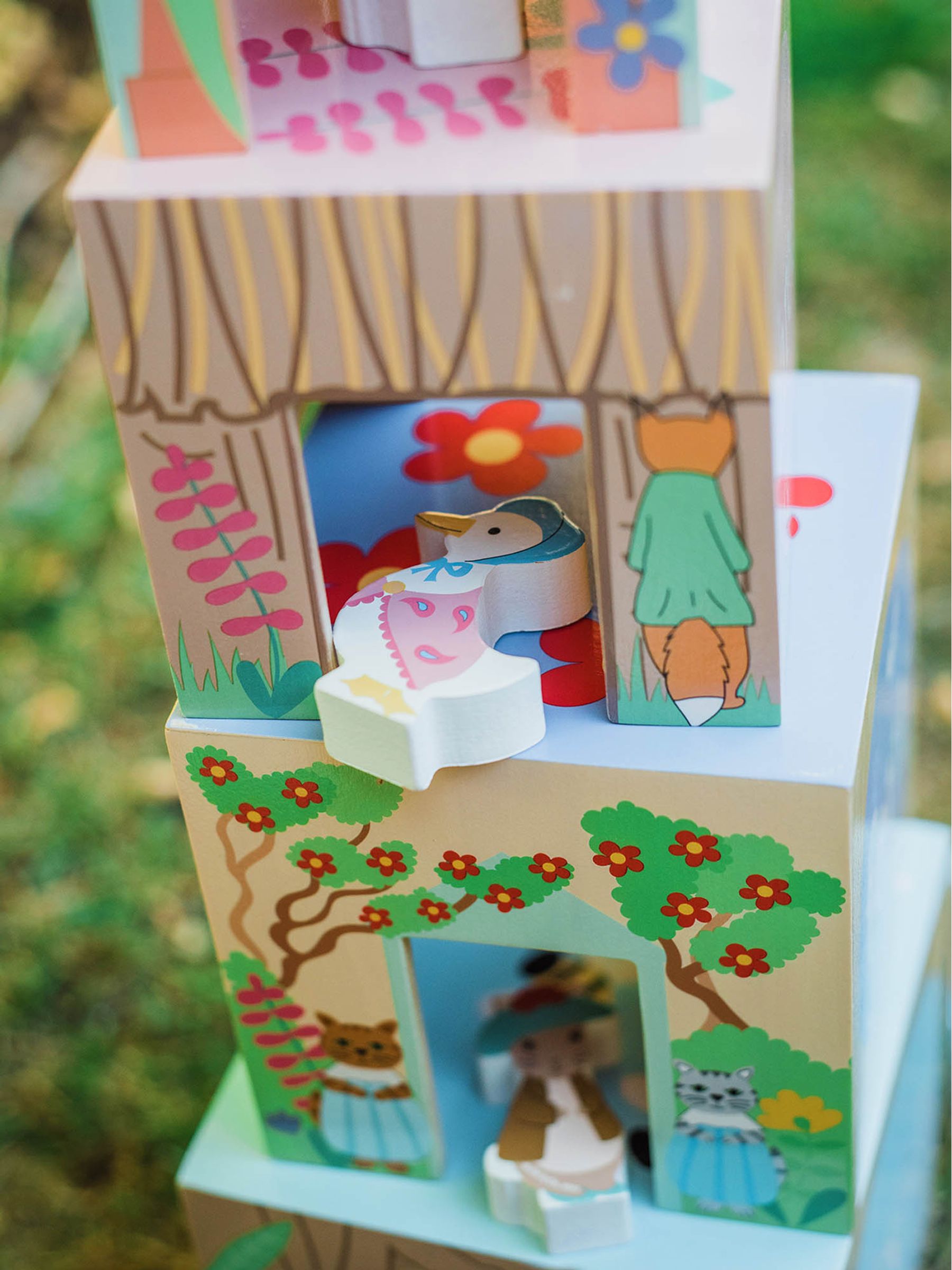Peter Rabbit Wooden Stacking Cubes - Image 10 of 11