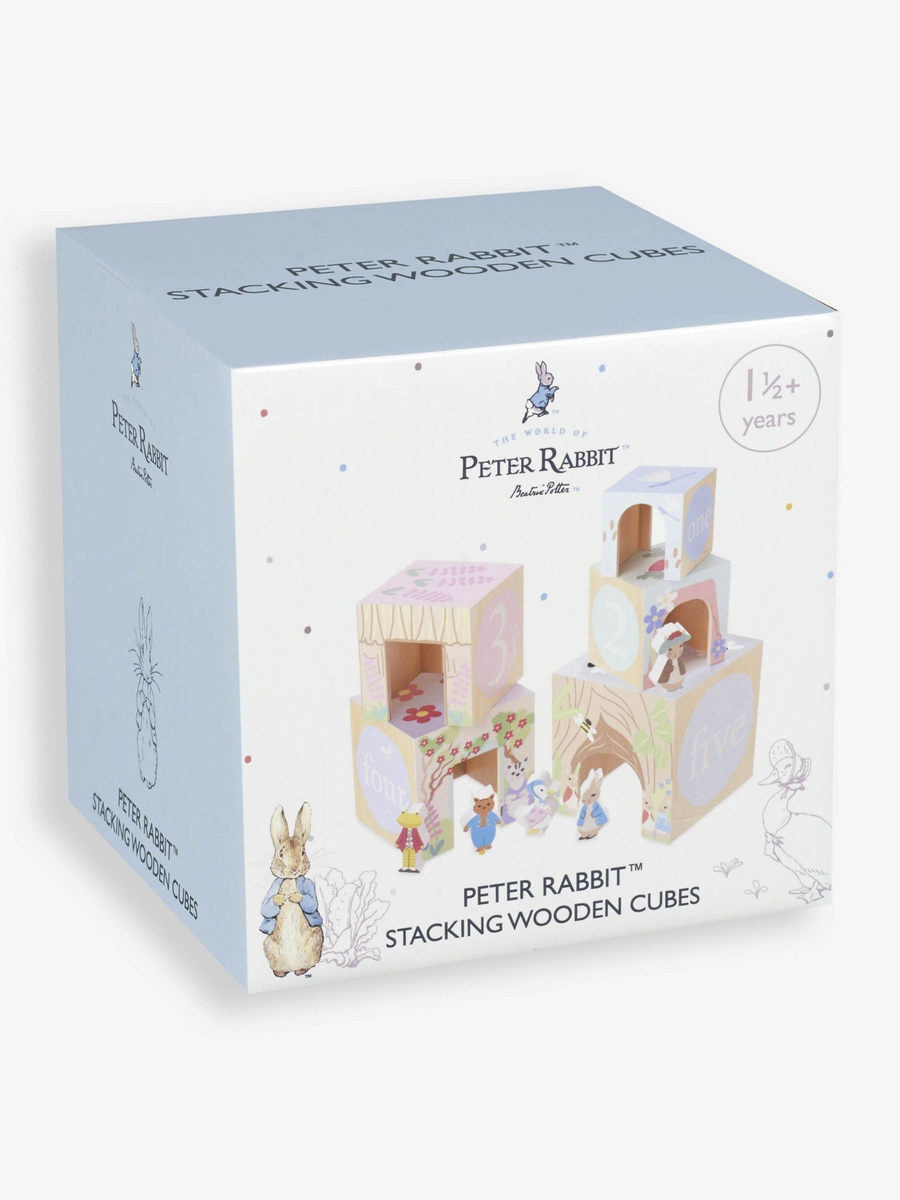 Peter Rabbit Wooden Stacking Cubes - Image 2 of 11