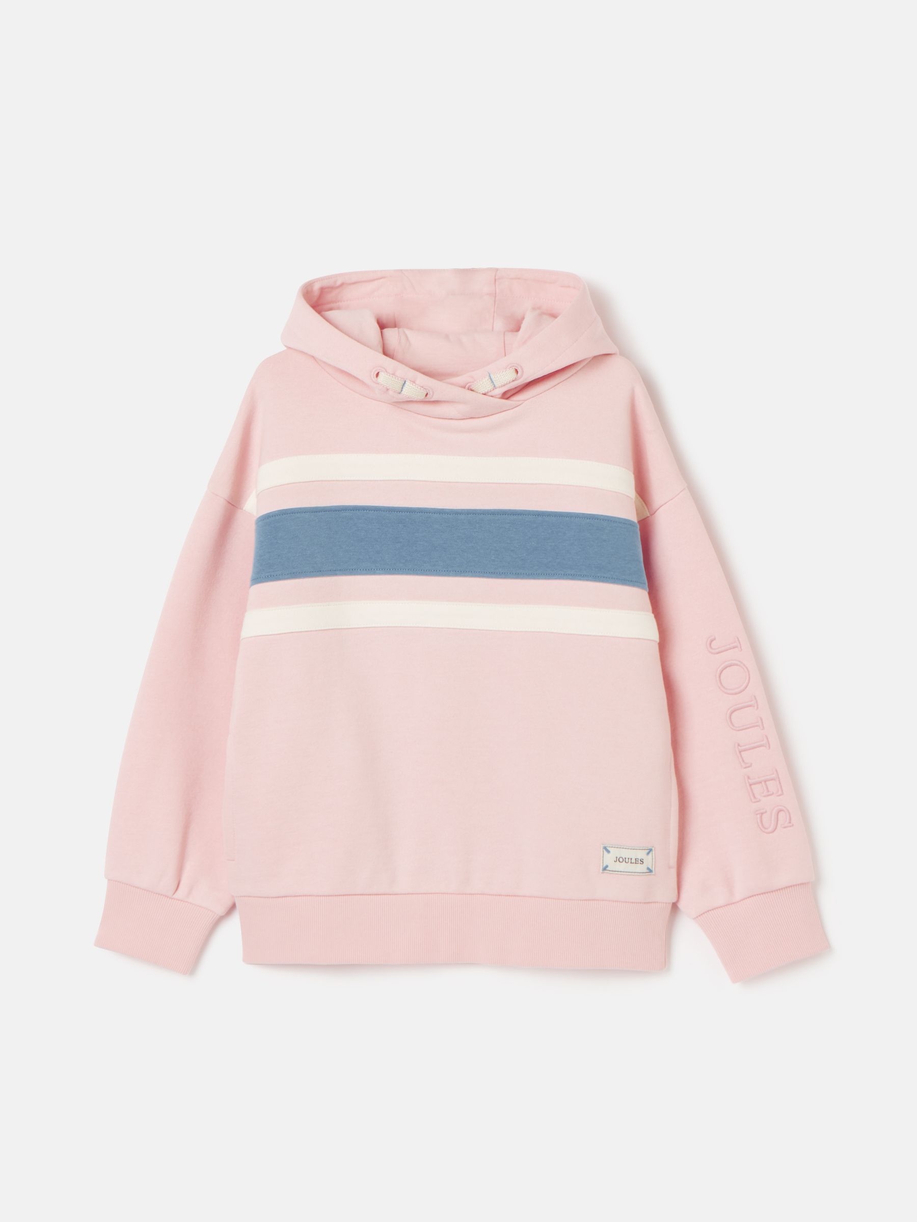 Haley Pink Colourblock Hoodie - Image 1 of 5