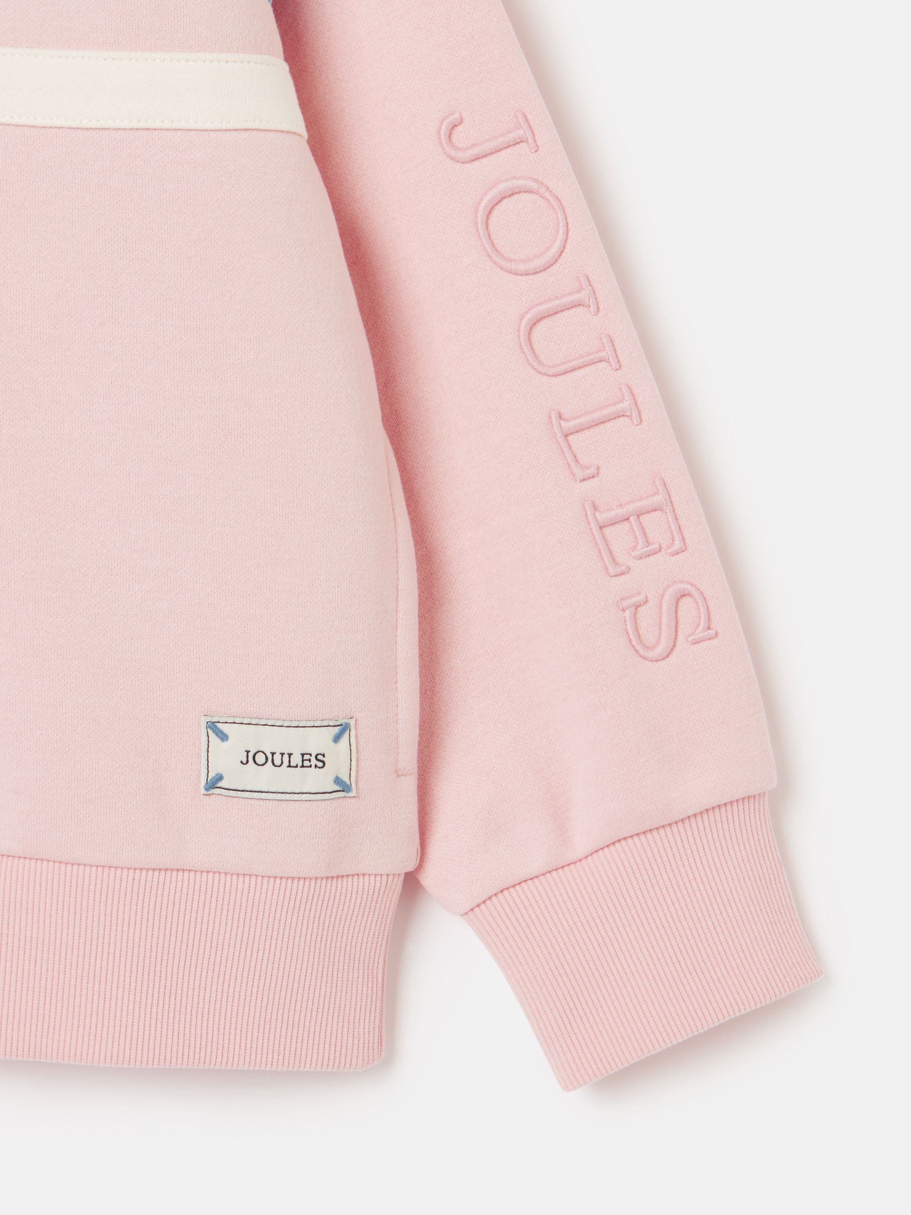 Haley Pink Colourblock Hoodie - Image 4 of 5