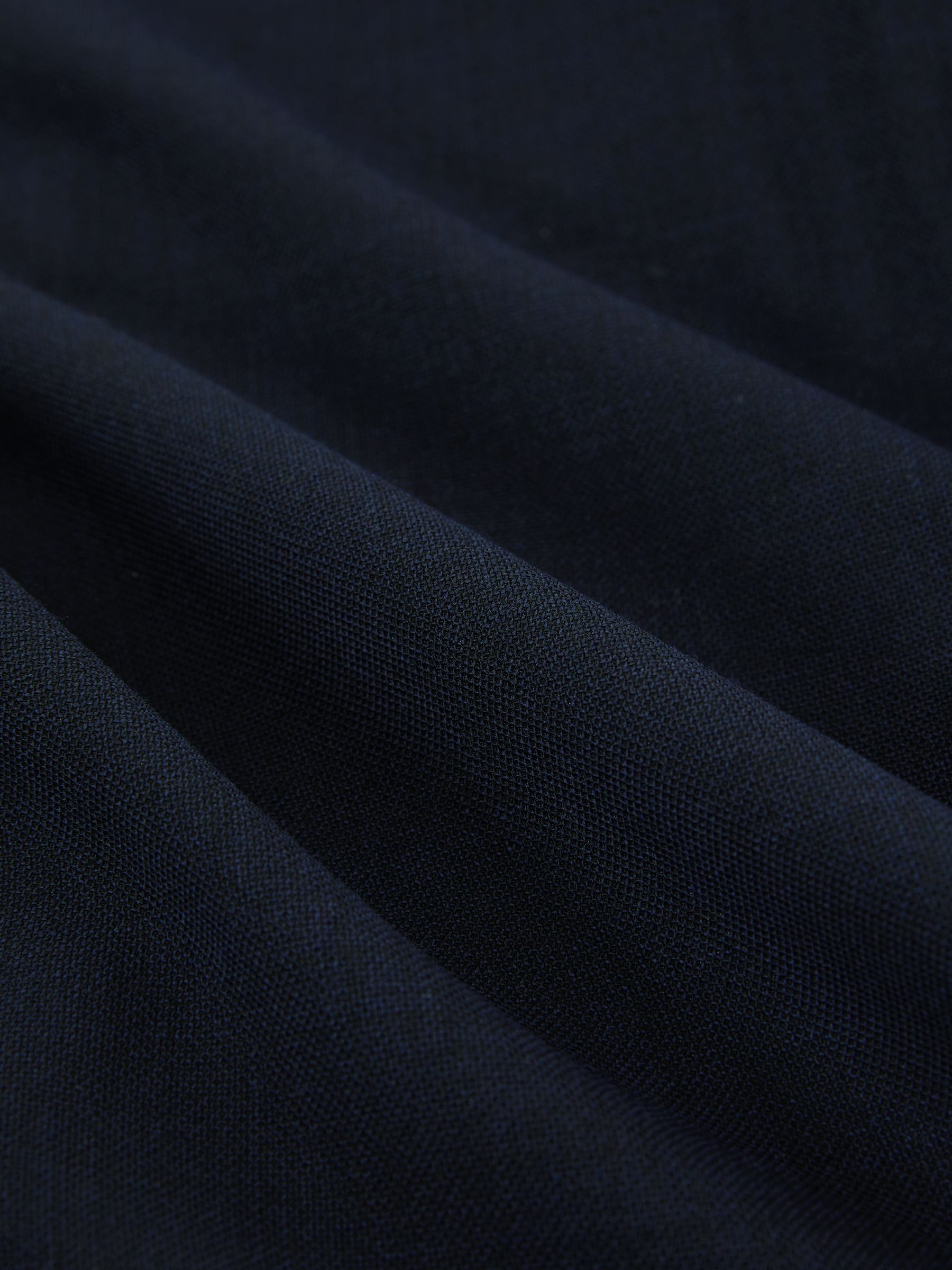 Double Breasted Suit Blazer Slim Fit in Navy - Image 7 of 8