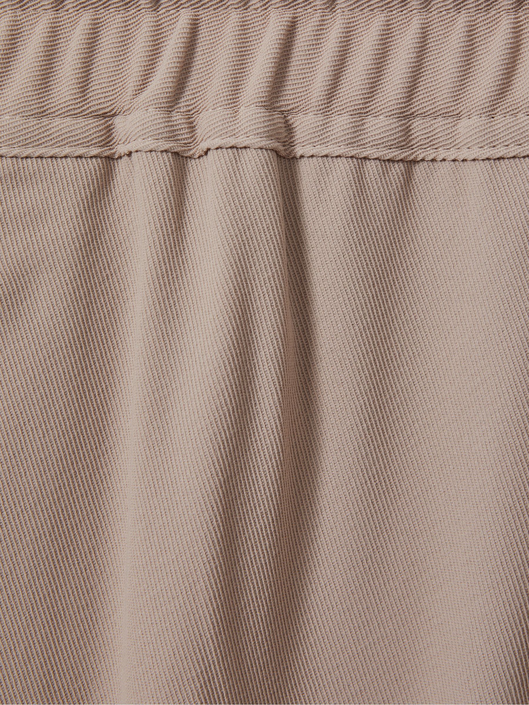Petite Tapered Pull-On Trousers in Mink - Image 4 of 6