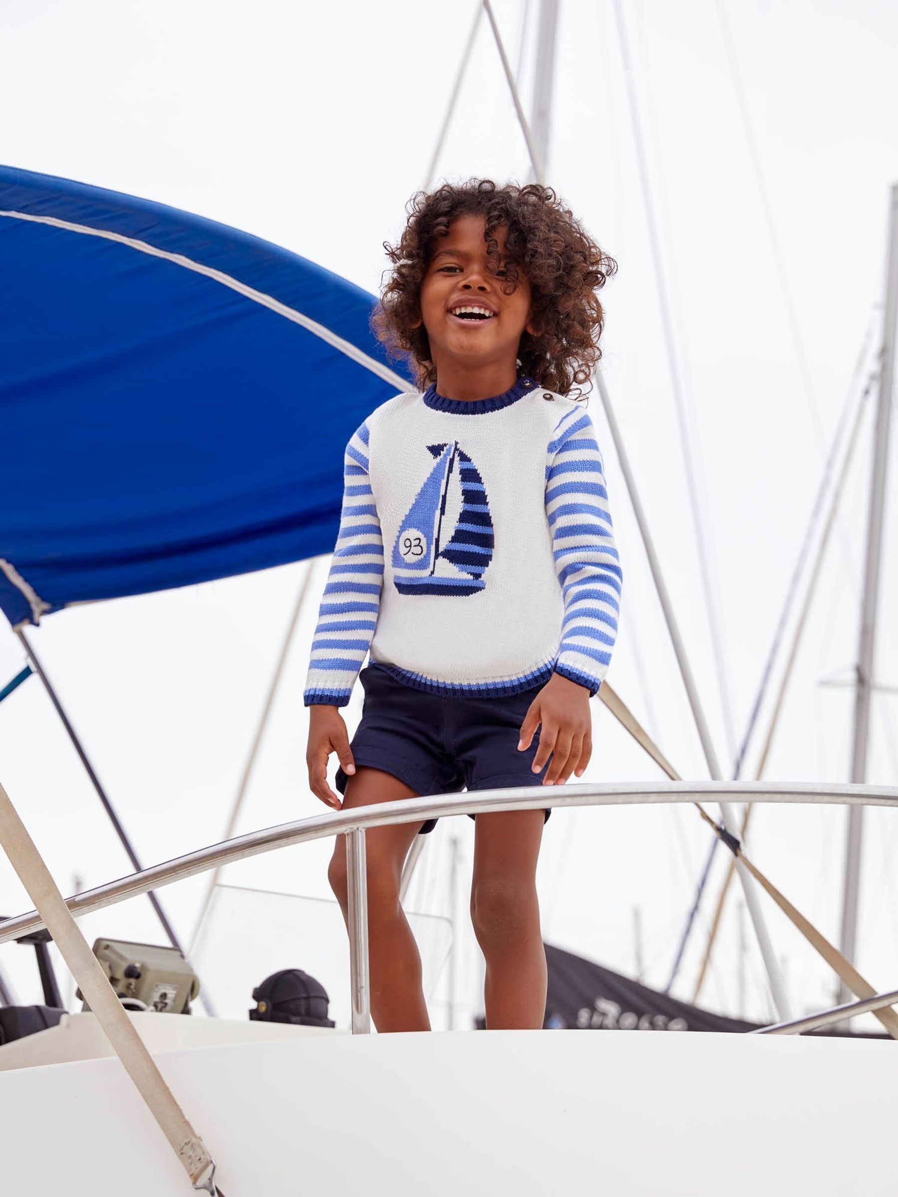 Ecru Boat Jumper - Image 1 of 3