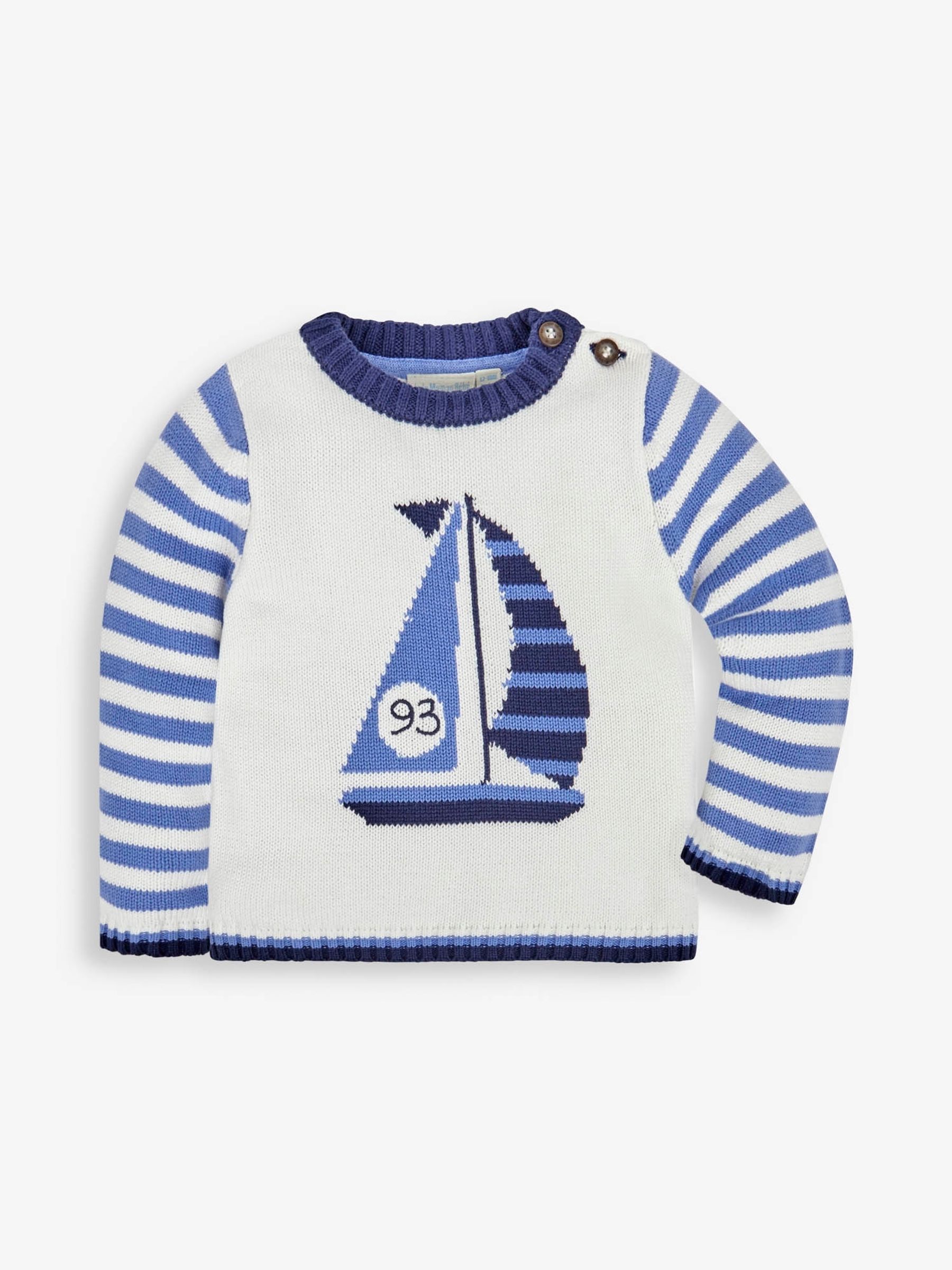 Ecru Boat Jumper - Image 2 of 3