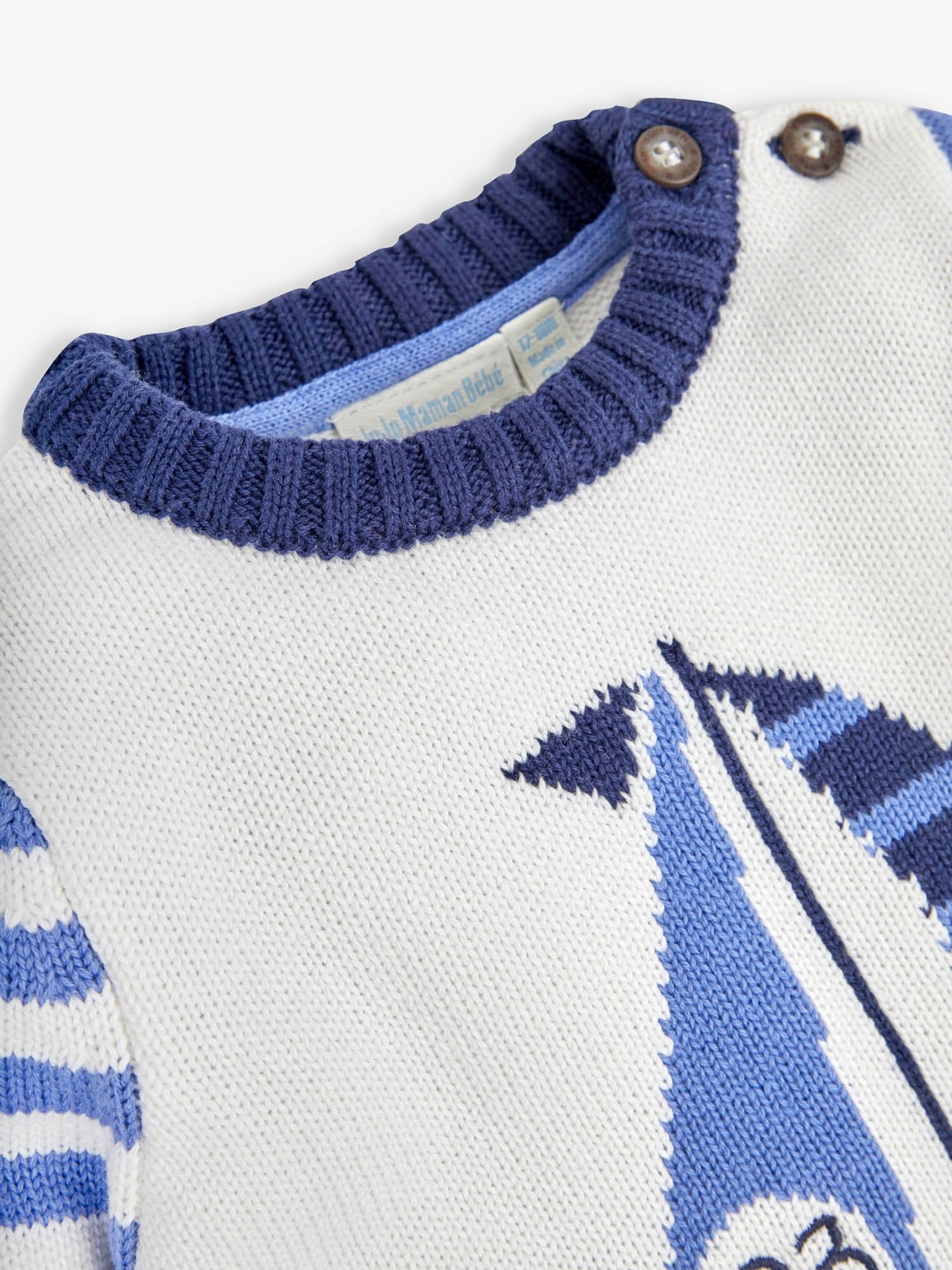 Ecru Boat Jumper - Image 3 of 3