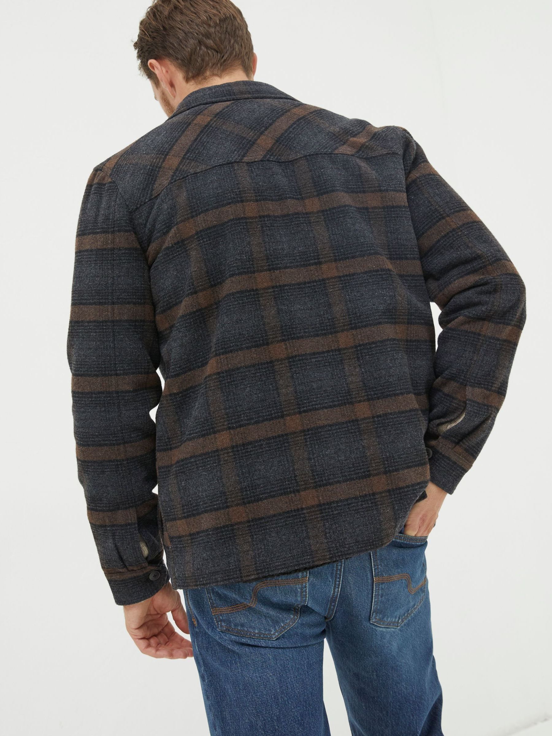 Black Fjord Ombre Overshirt - Image 2 of 6