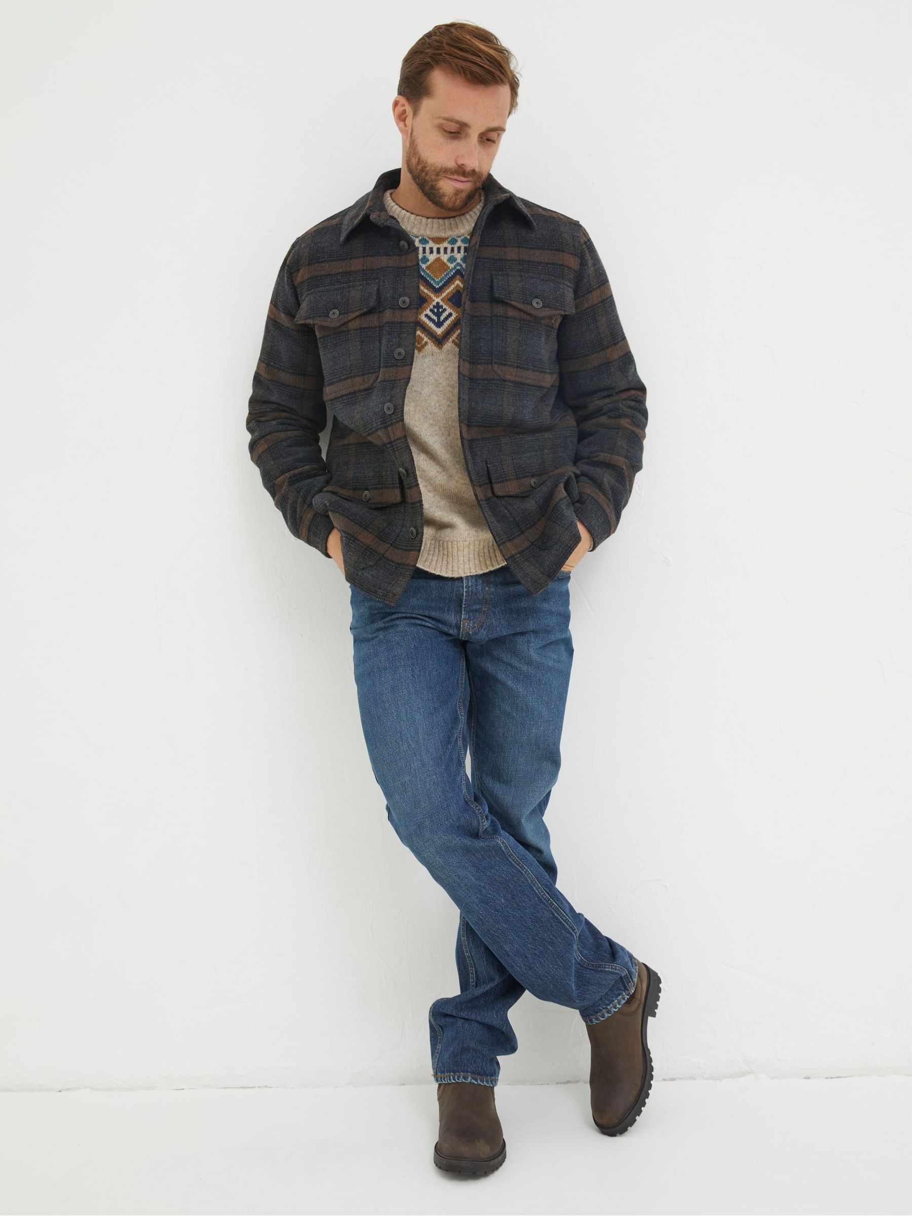 Black Fjord Ombre Overshirt - Image 5 of 6