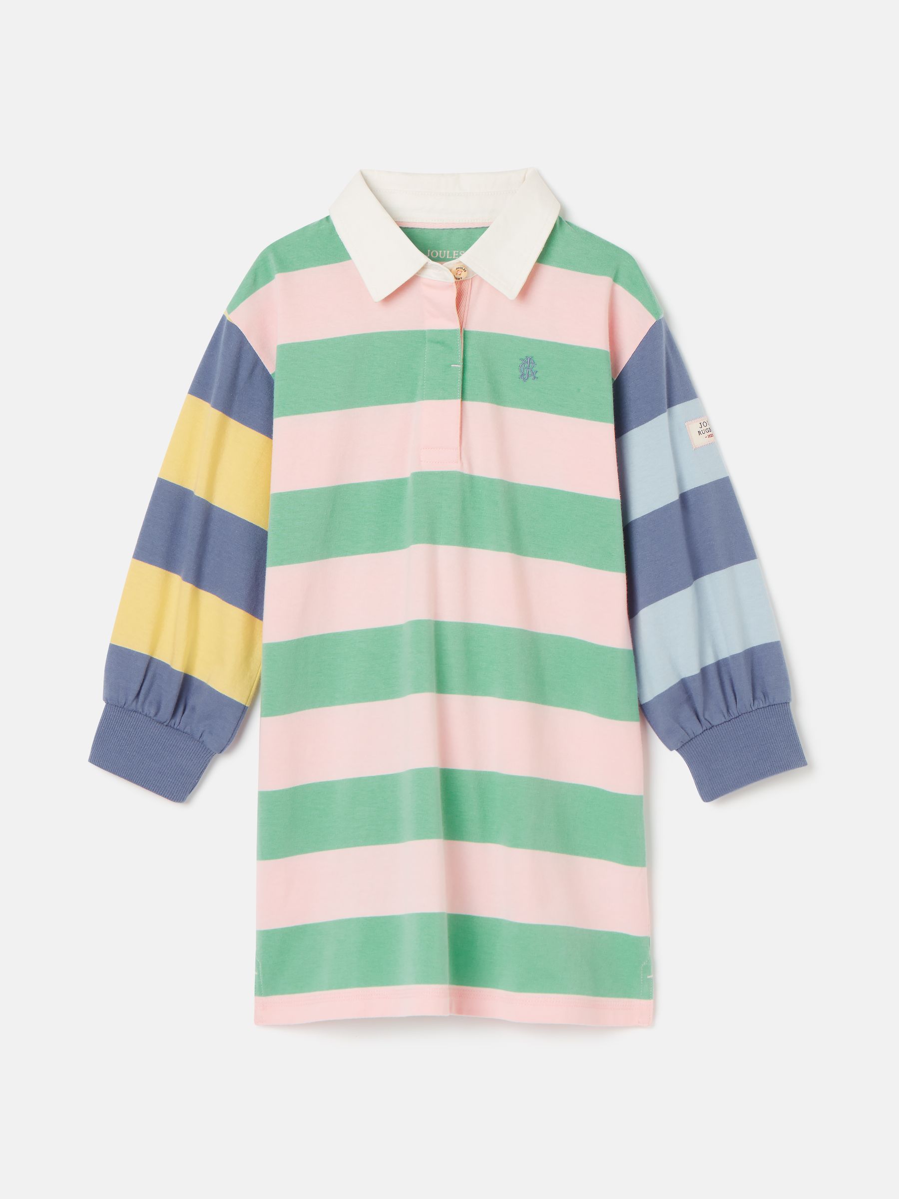 Emmie Multi Striped Jersey Rugby Dress - Image 1 of 6