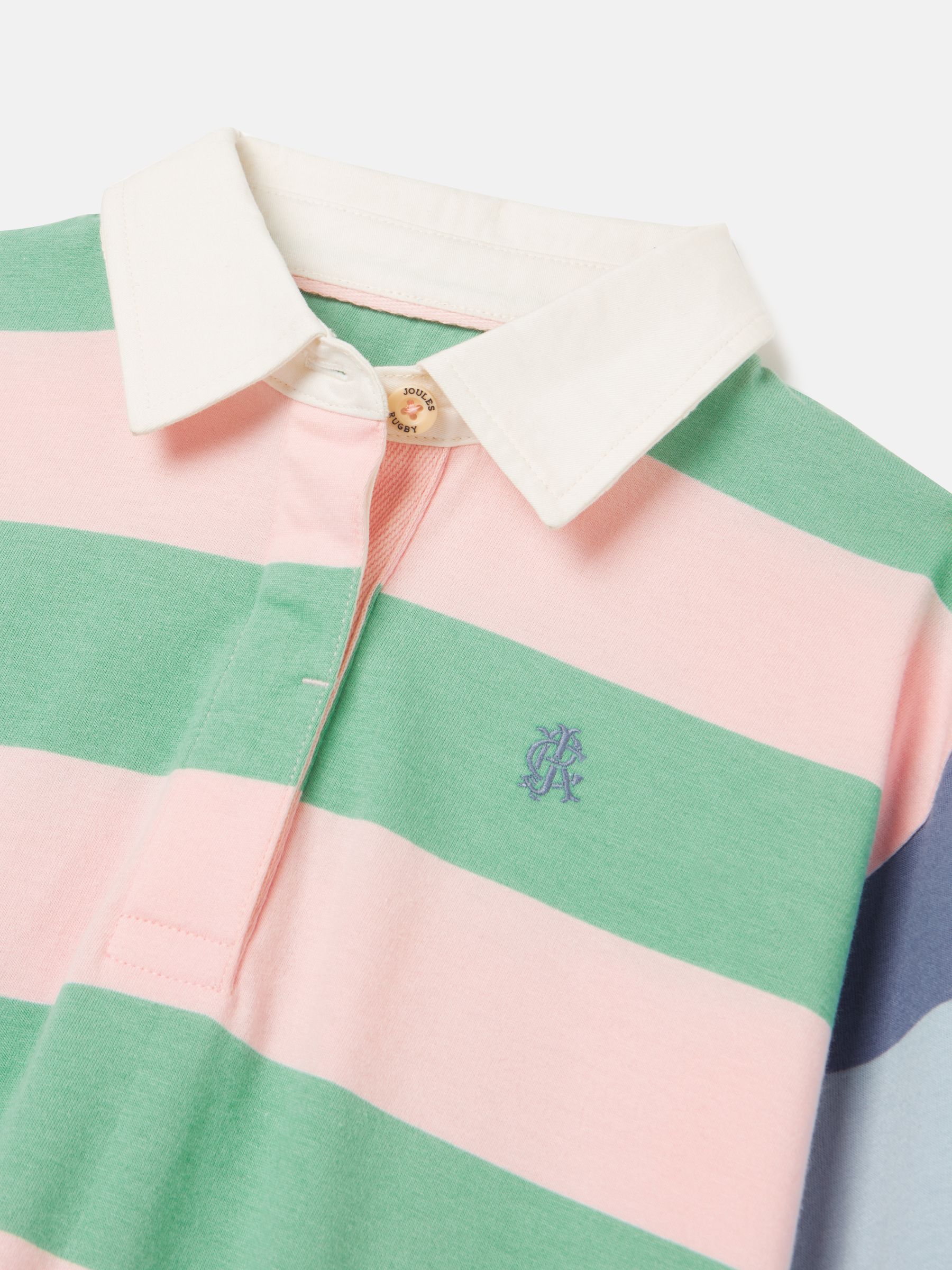 Emmie Multi Striped Jersey Rugby Dress - Image 3 of 6