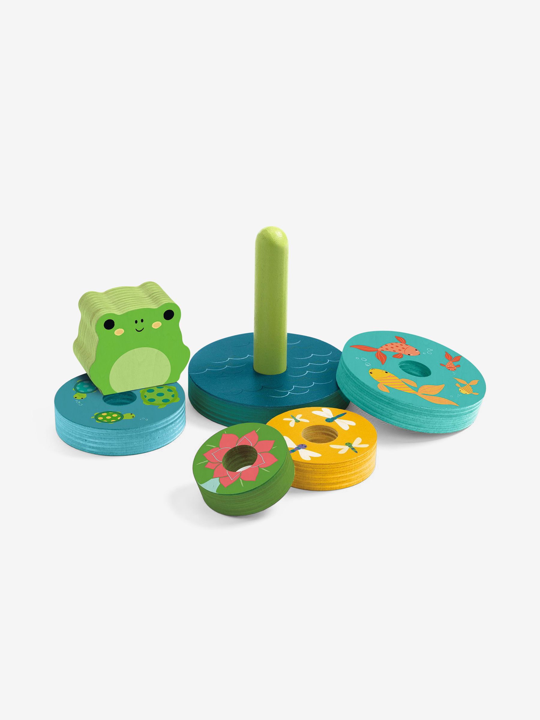 Djeco Puzzle & Stack Rainbow - Image 2 of 5