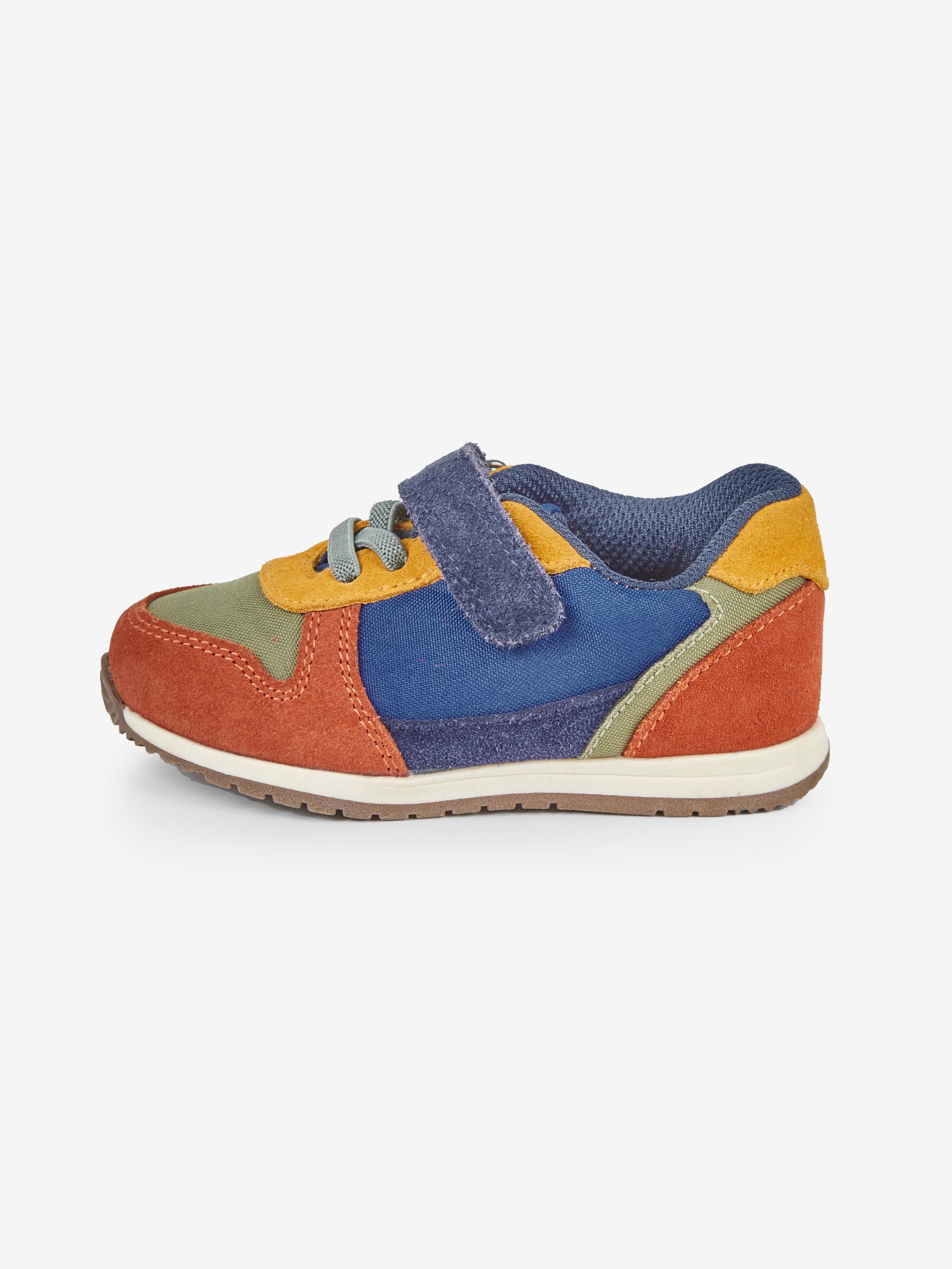 Navy Blue Multi Riptape Trainers - Image 7 of 8