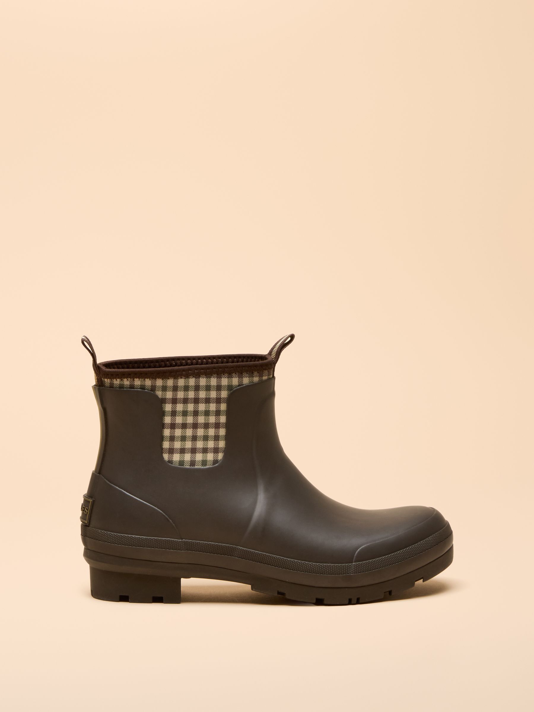 Foxton Chocolate Brown Neoprene Lined Ankle Wellies - Image 1 of 6