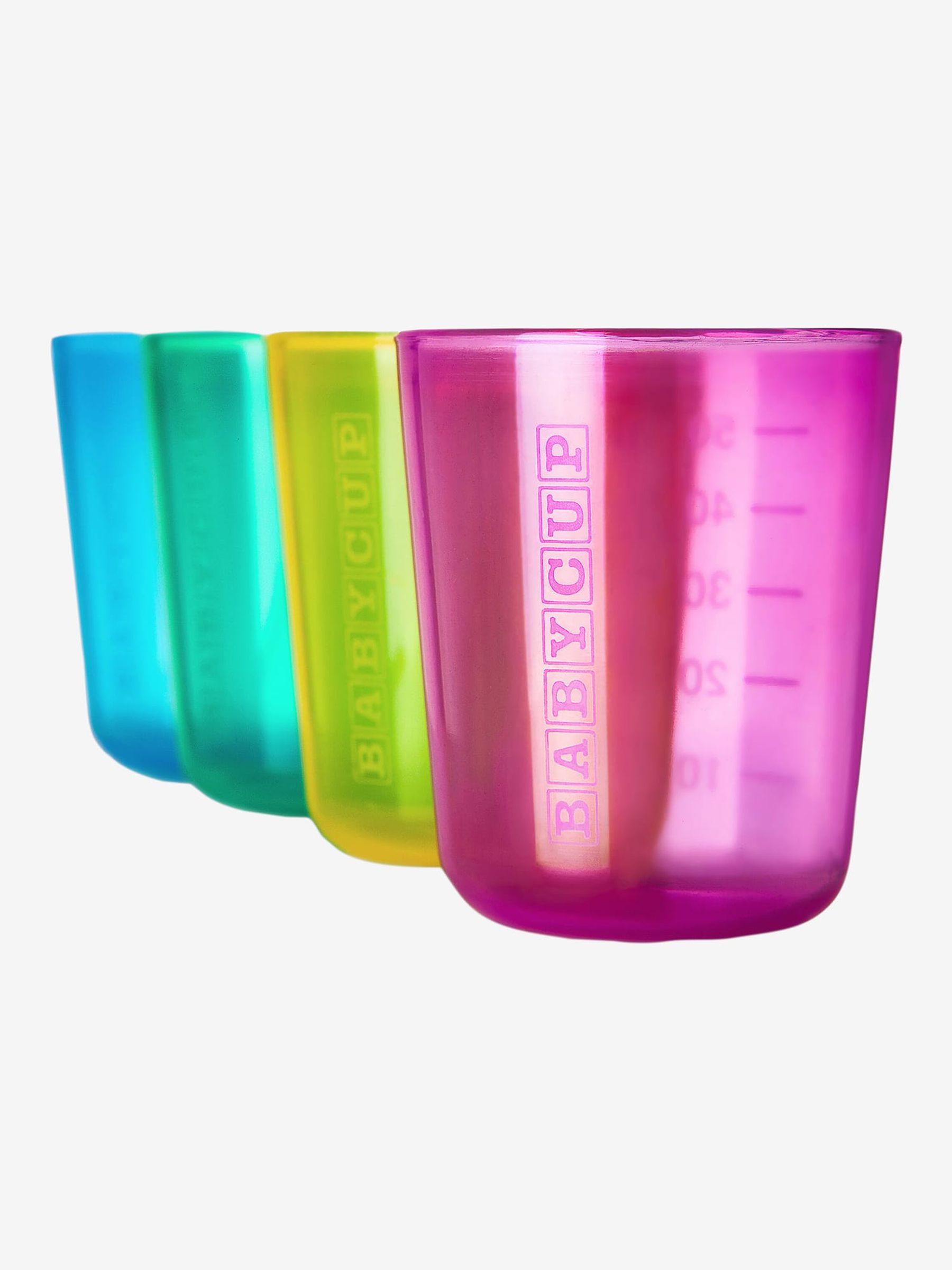 Babycup Weaning Cups 4-Pack - Image 1 of 2
