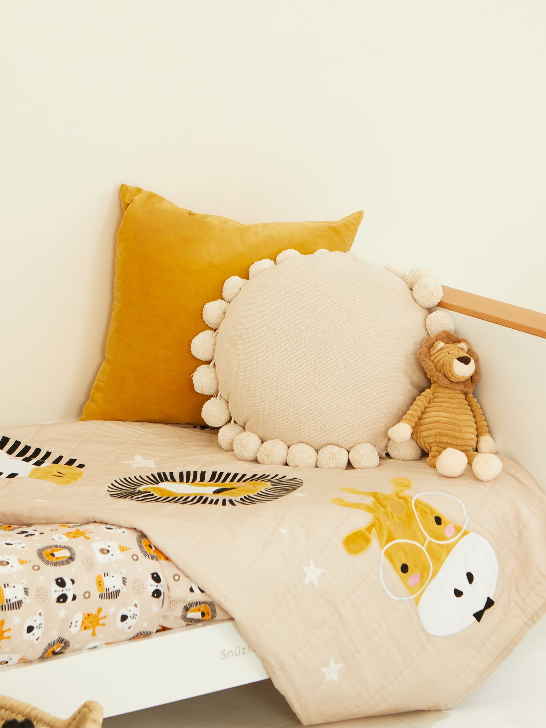 Kabode Wildlife Cot & Cot Bed Organic Quilt - Image 3 of 6