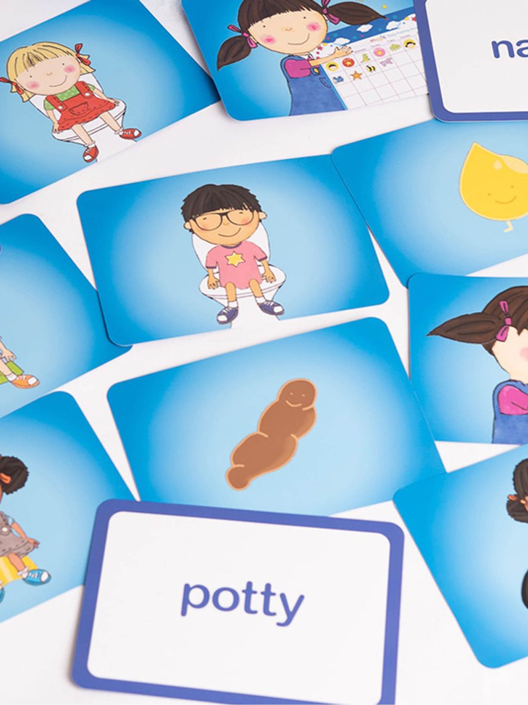 My Carry Potty My Little Flashcards - Image 3 of 7