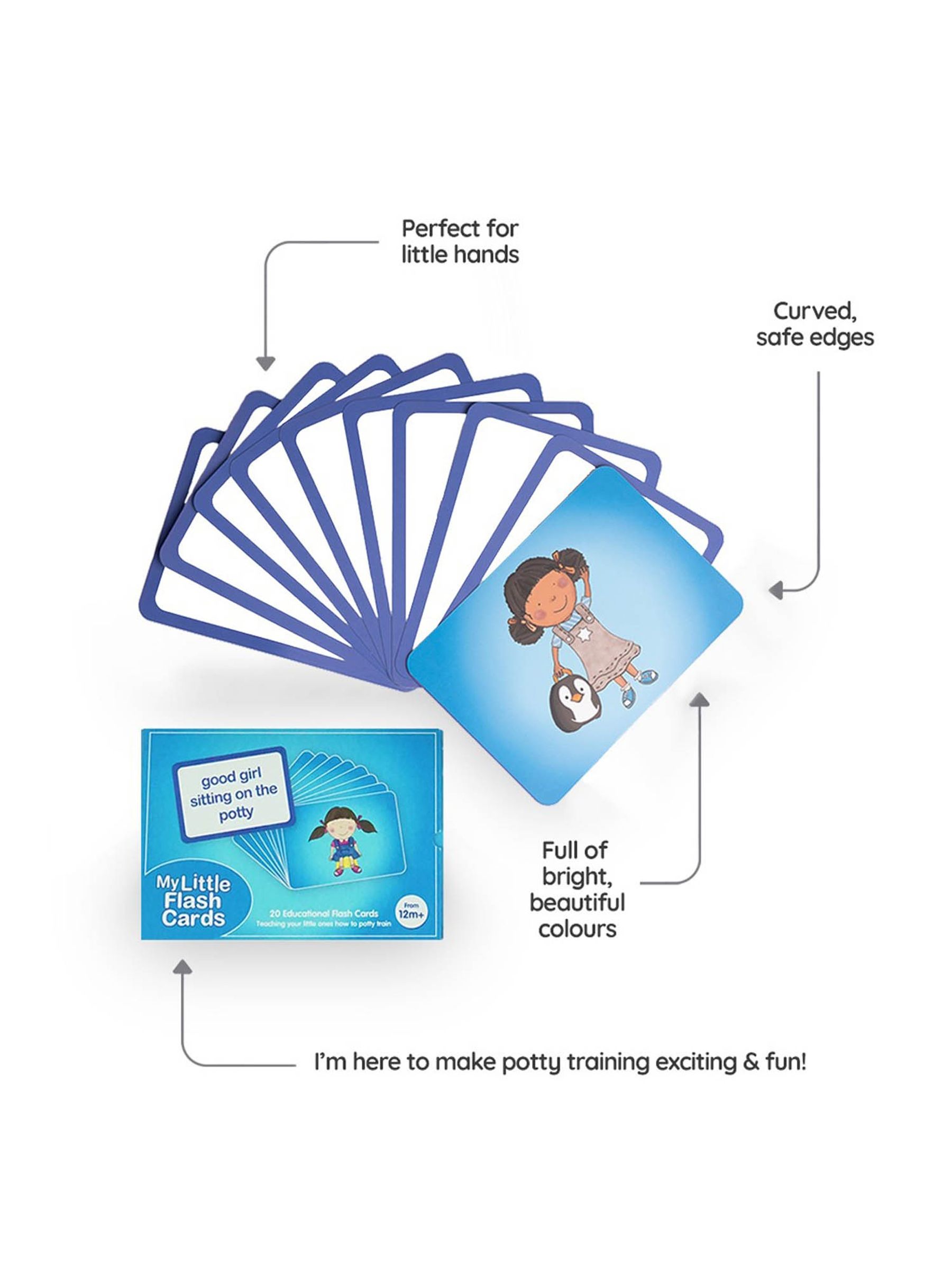 My Carry Potty My Little Flashcards - Image 4 of 7
