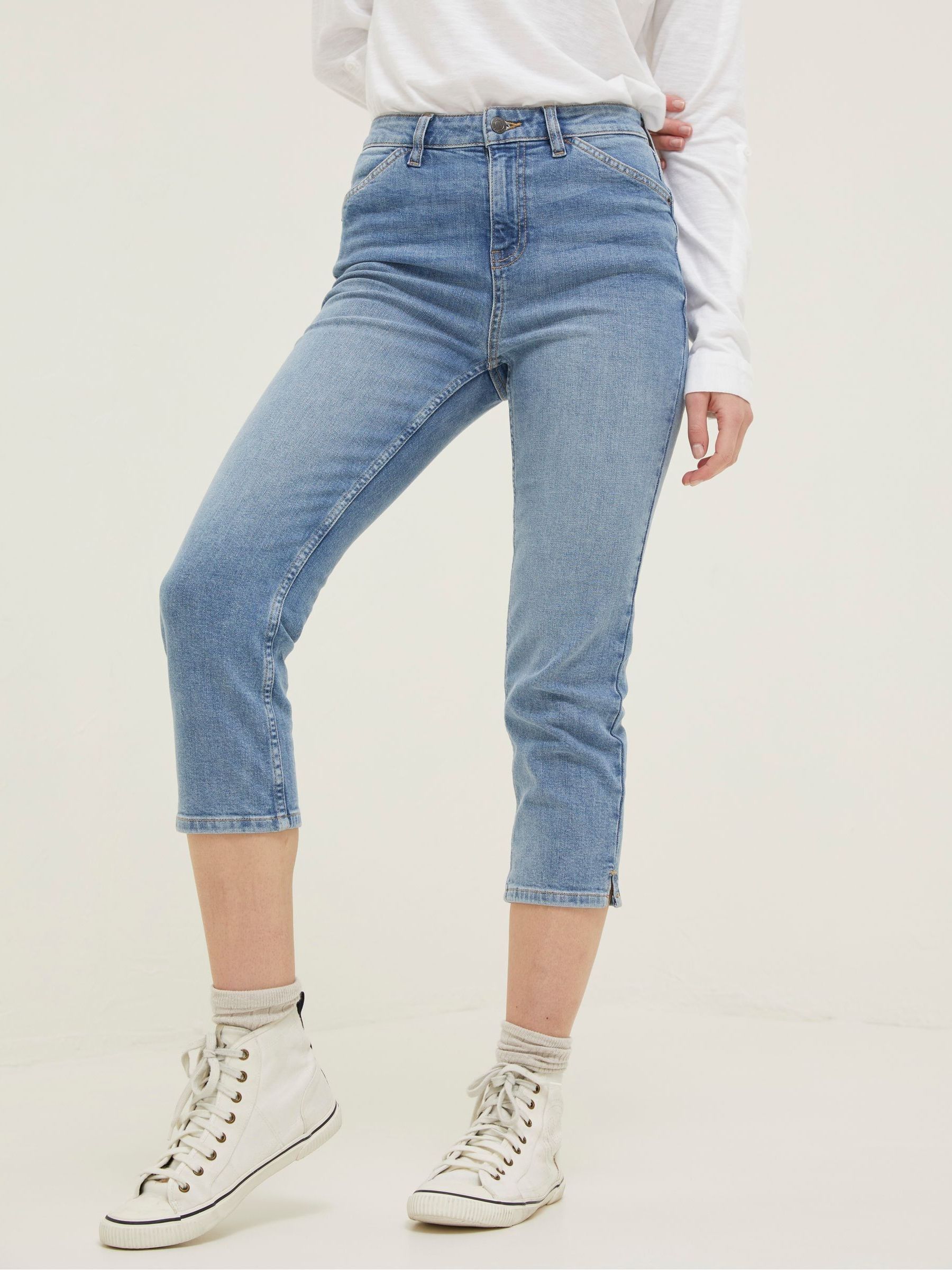 Blue Sway Capri Jeans - Image 1 of 5