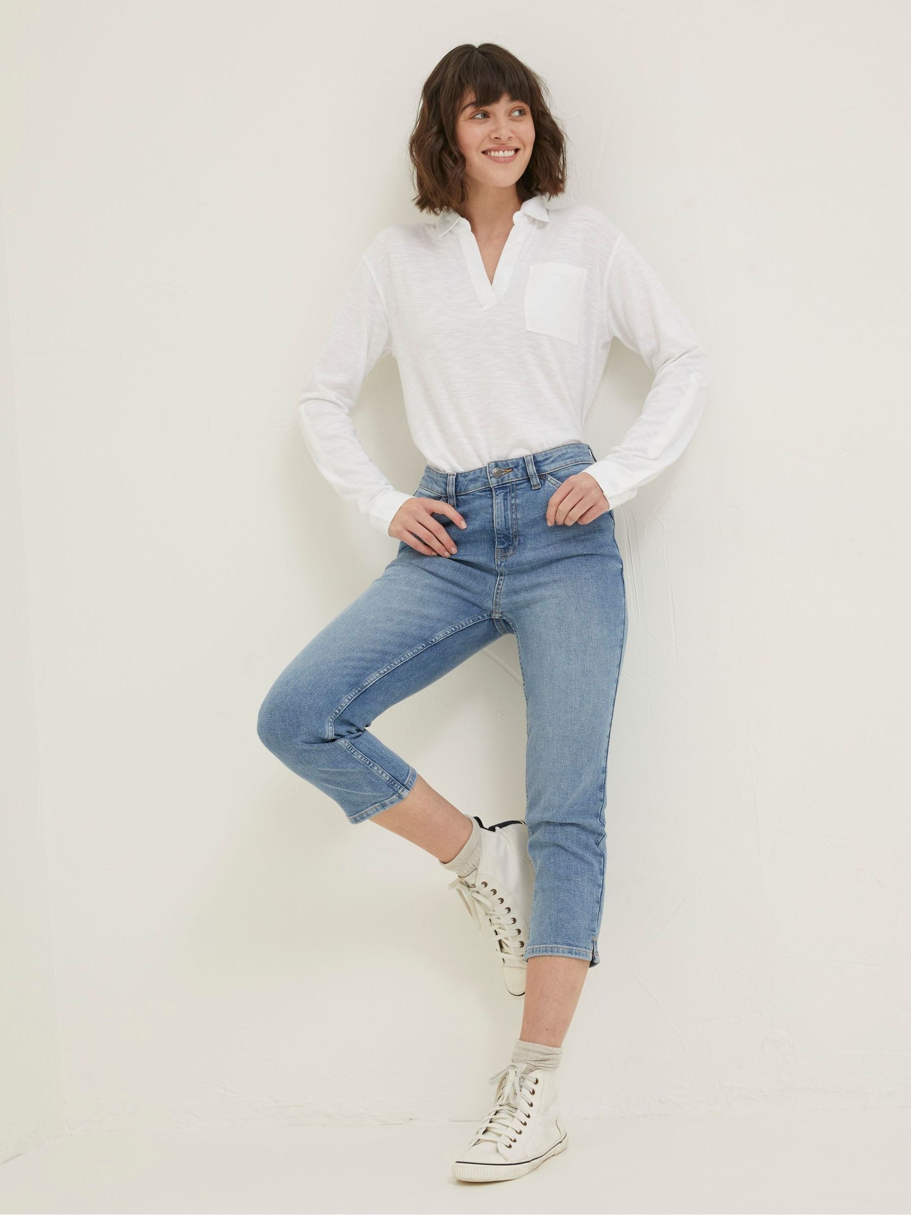 Blue Sway Capri Jeans - Image 3 of 5