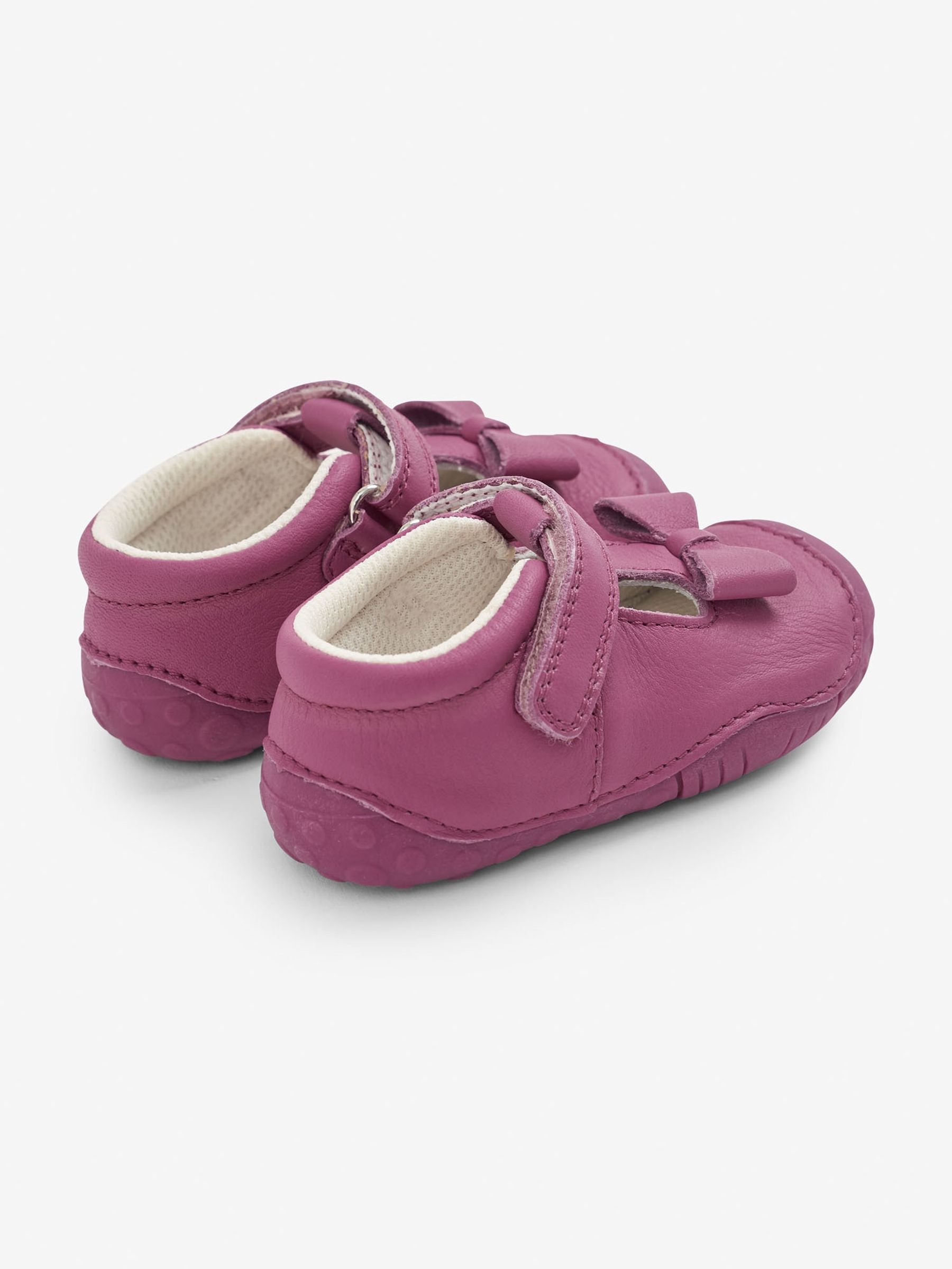 Pink Start-Rite Pink Bow Pre Walker Shoes - Image 2 of 5