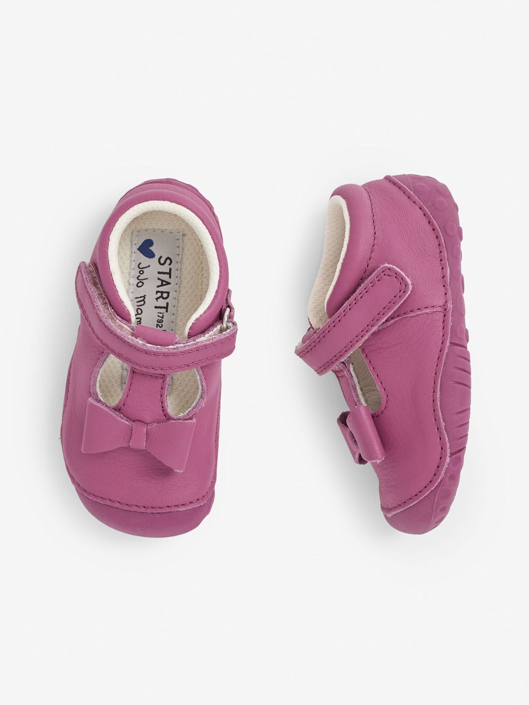 Pink Start-Rite Pink Bow Pre Walker Shoes - Image 3 of 5