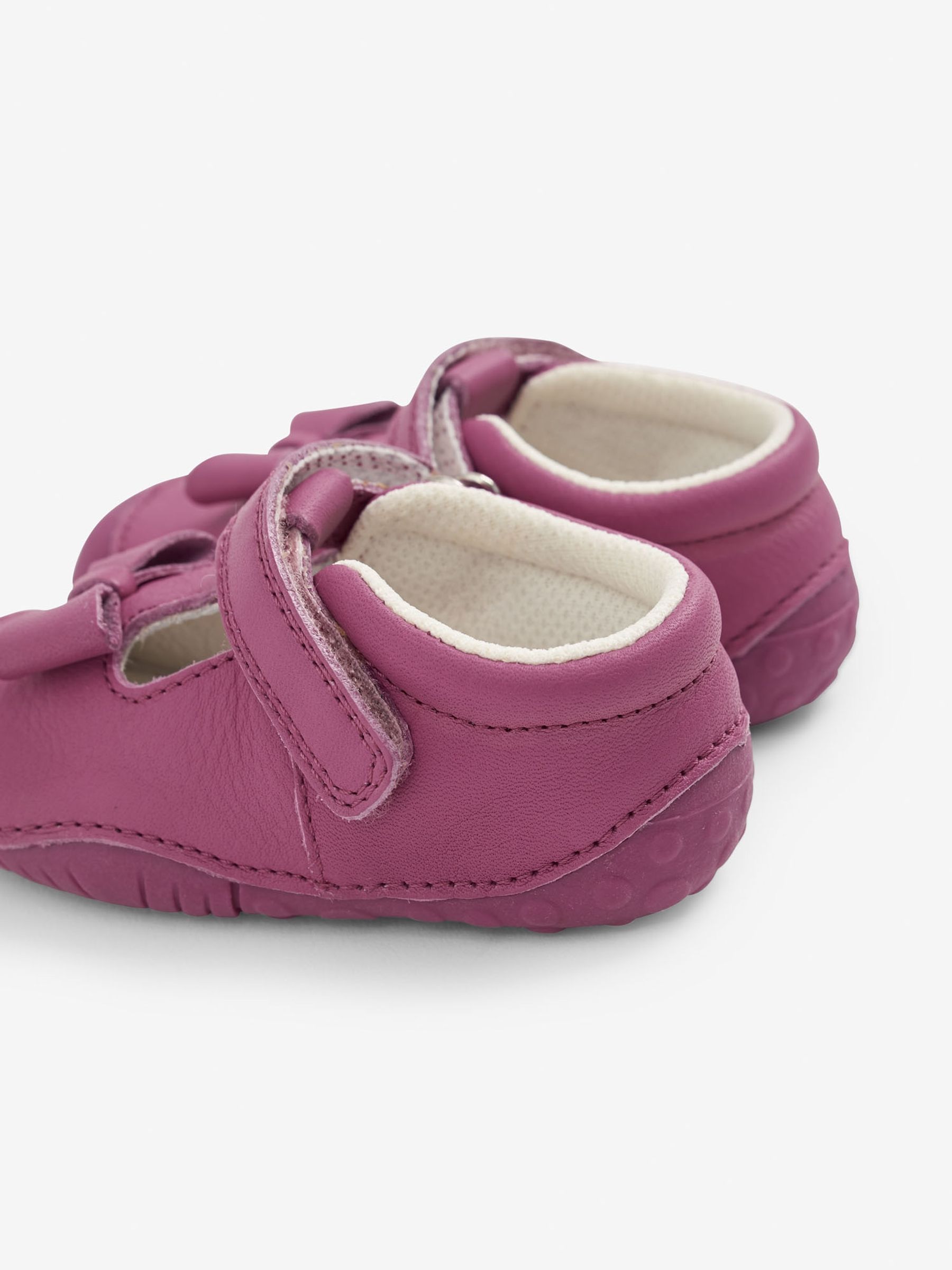 Pink Start-Rite Pink Bow Pre Walker Shoes - Image 4 of 5