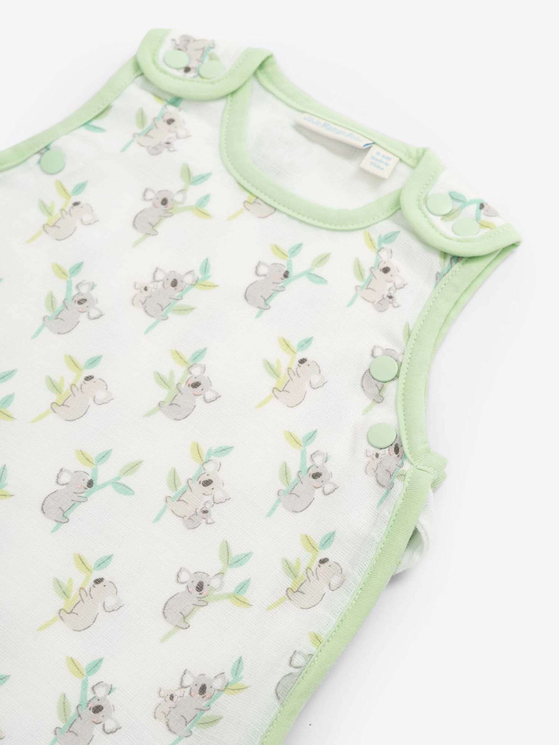 White Koala 1 Tog Baby Muslin Sleeping Bag - Image 3 of 3