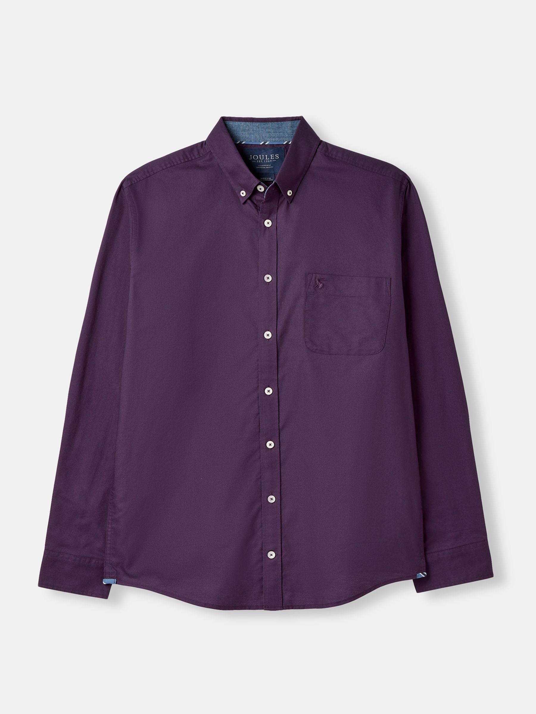 Oxford Purple Long Sleeve Oxford Shirt - Image 7 of 7