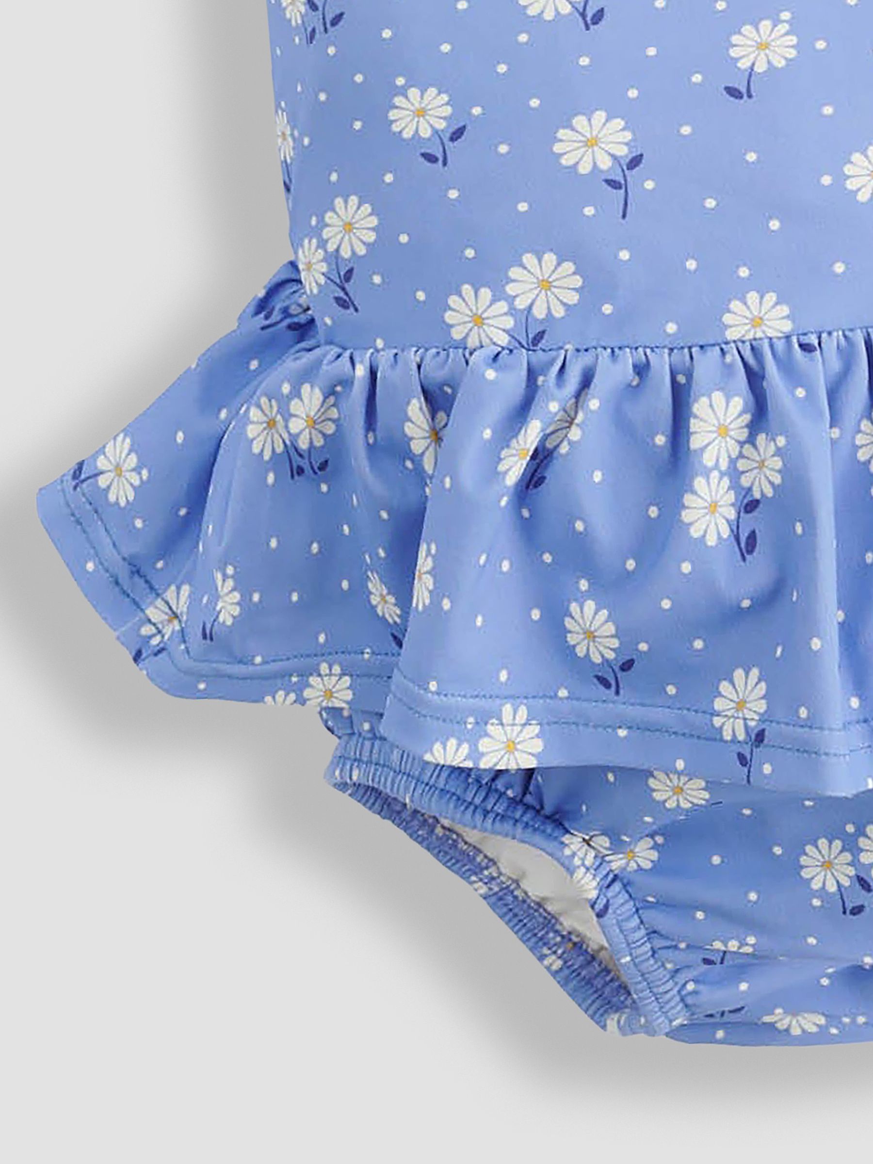 Blue Daisy Swimsuit With Integral Nappy - Image 4 of 4
