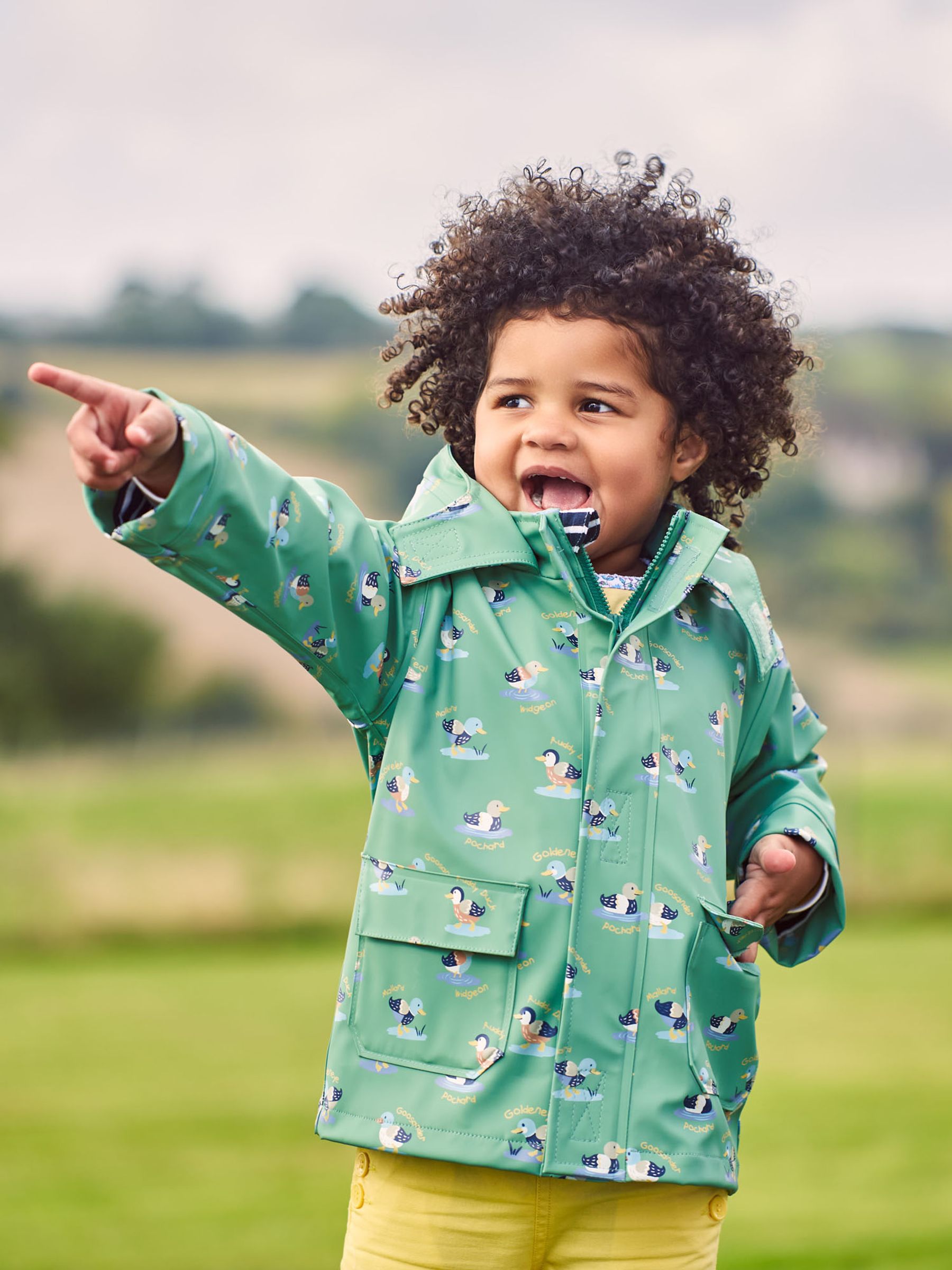 Duck Duck Printed Waterproof Jacket - Image 1 of 6