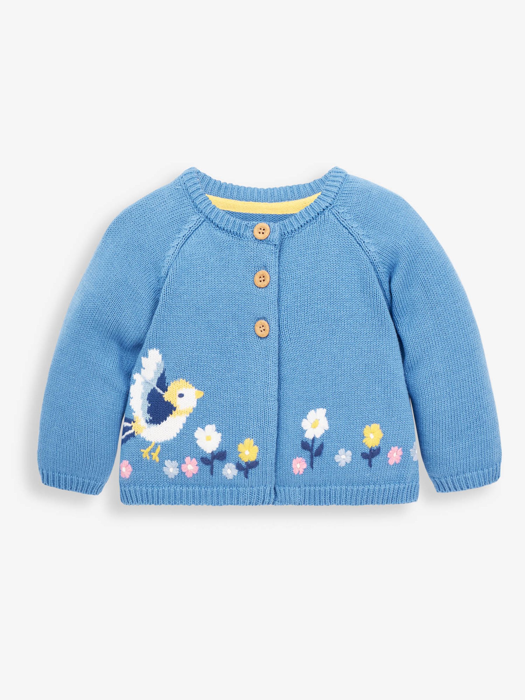 Blue Girls Bird Cardigan - Image 1 of 2