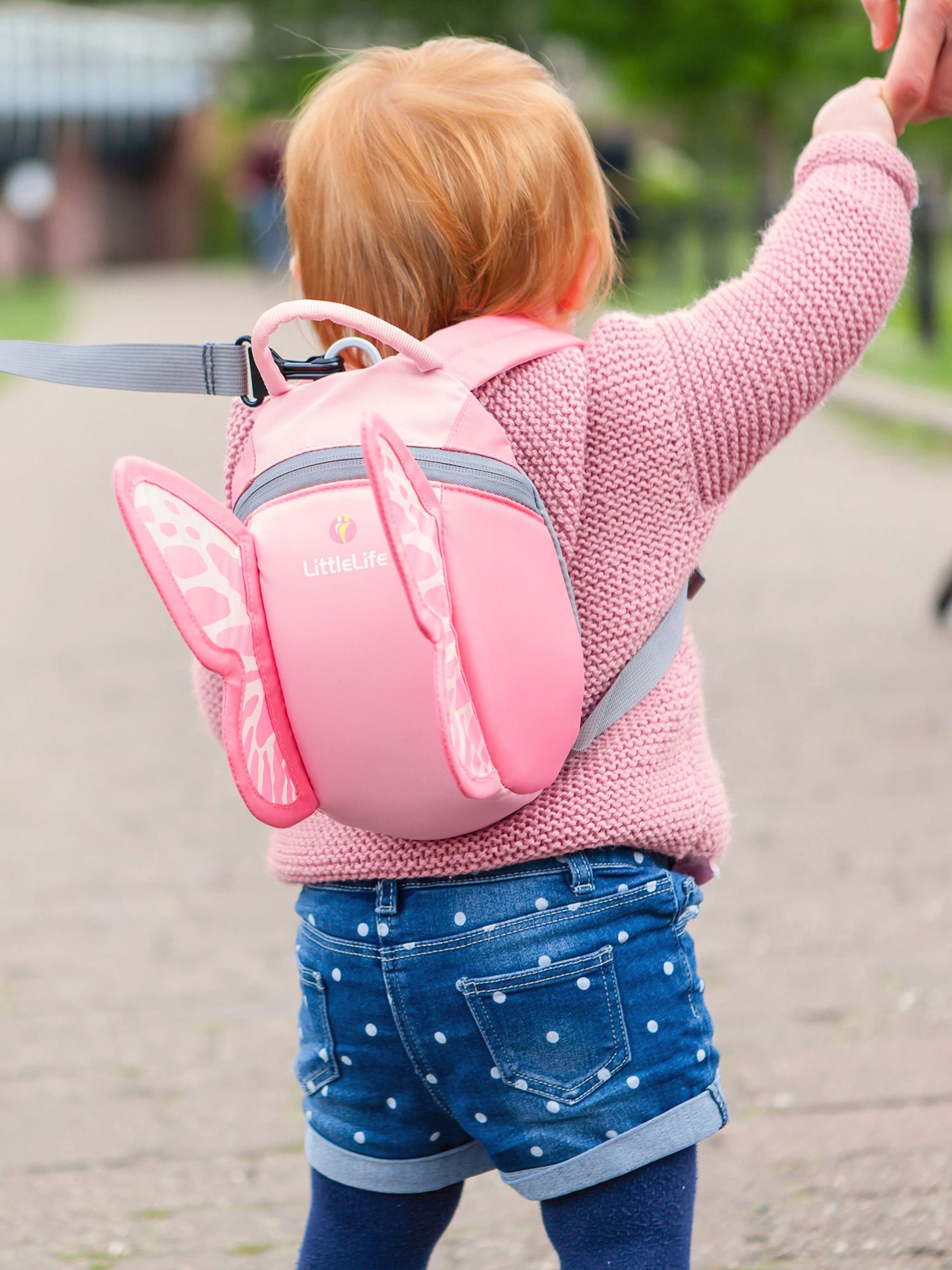 LittleLife Toddler Backpack with Rein Butterfly - Image 1 of 2