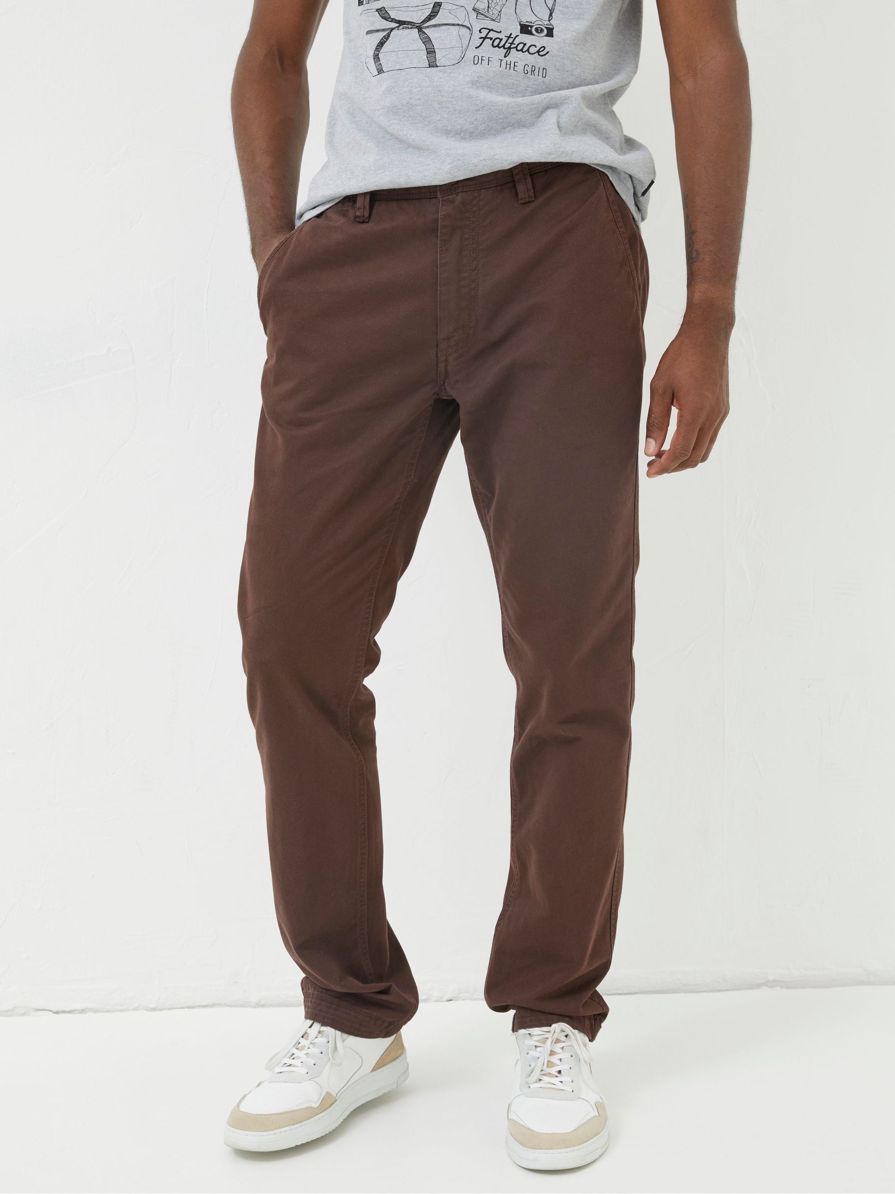 Brown Modern Coastal Trousers - Image 3 of 6