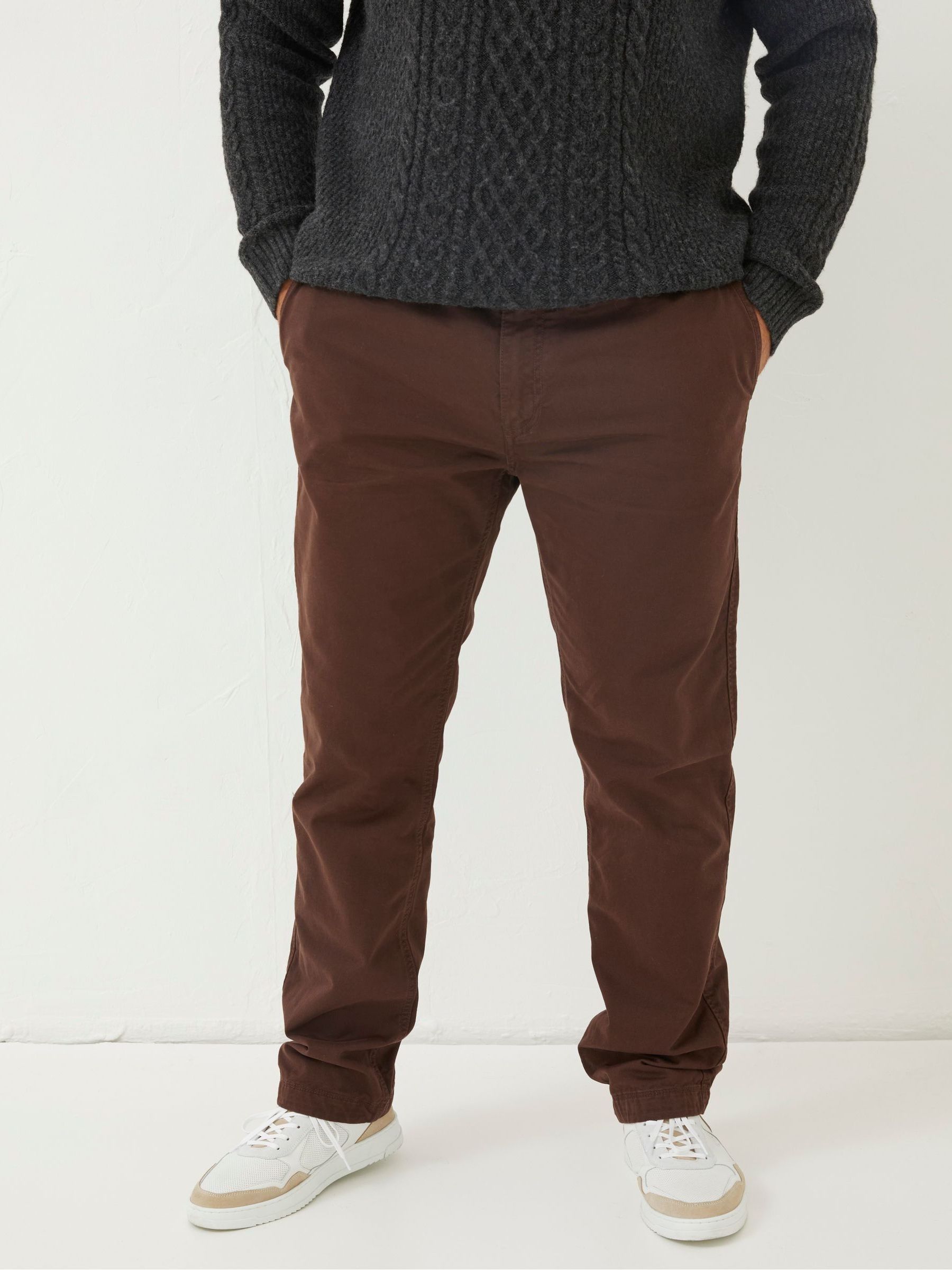 Brown Modern Coastal Trousers - Image 4 of 6