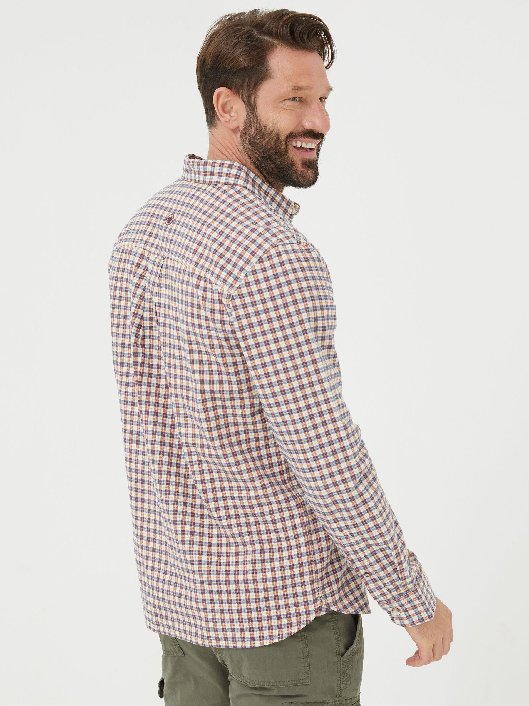 Red Everly Check Shirt - Image 2 of 5