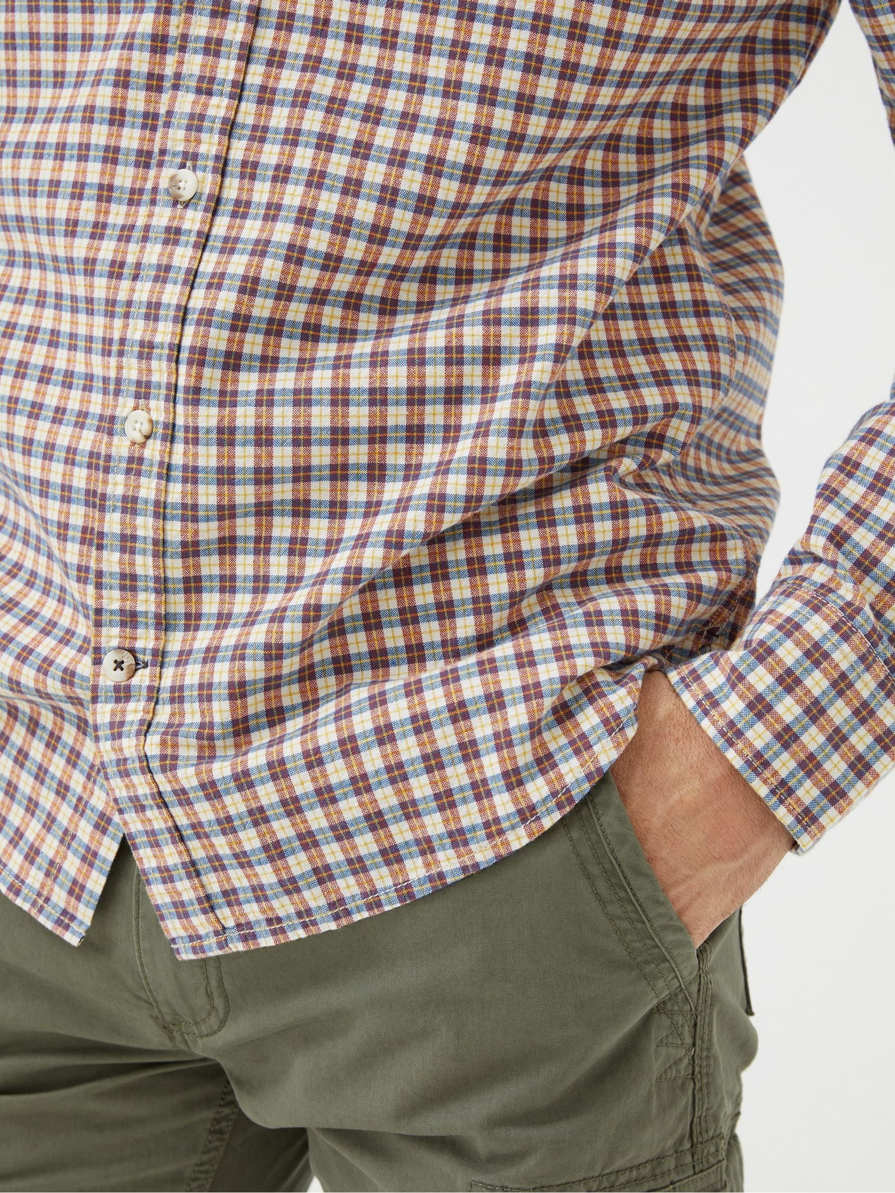 Red Everly Check Shirt - Image 4 of 5