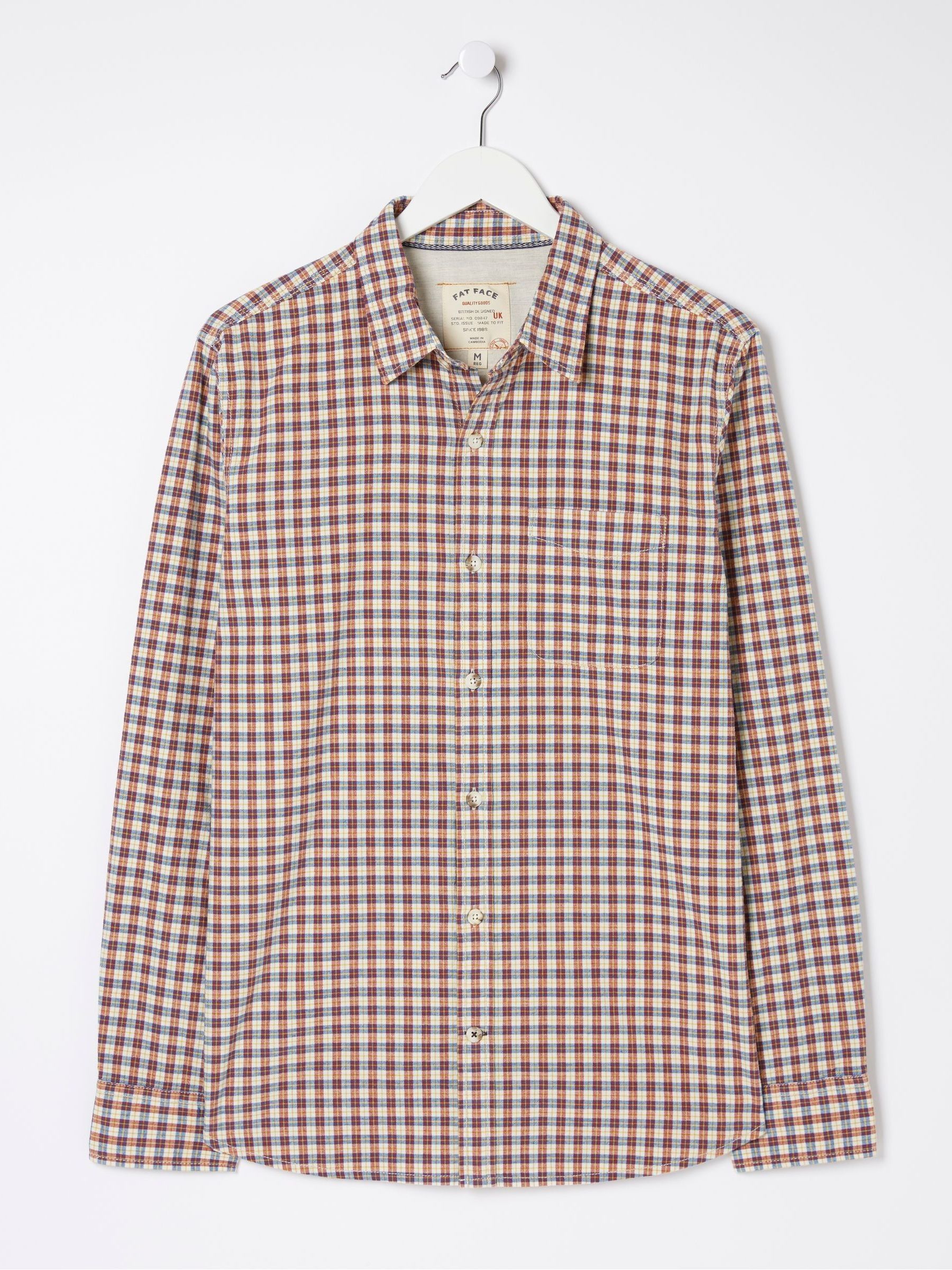 Red Everly Check Shirt - Image 5 of 5