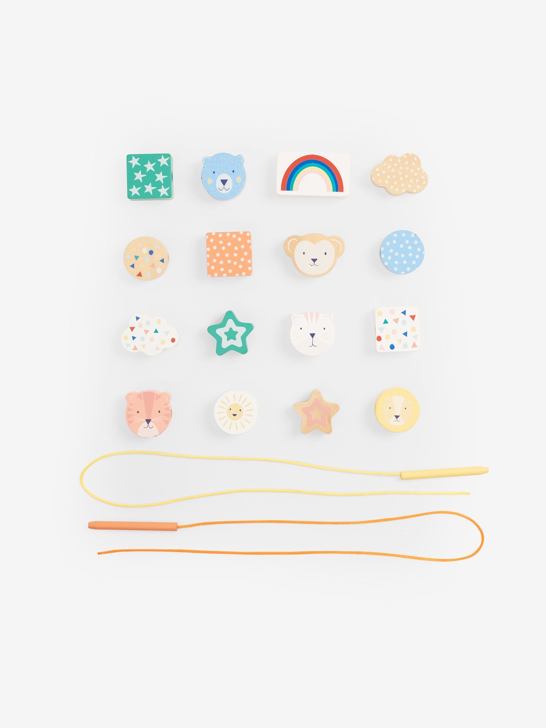 Animal Wooden Threading Beads - Image 2 of 8