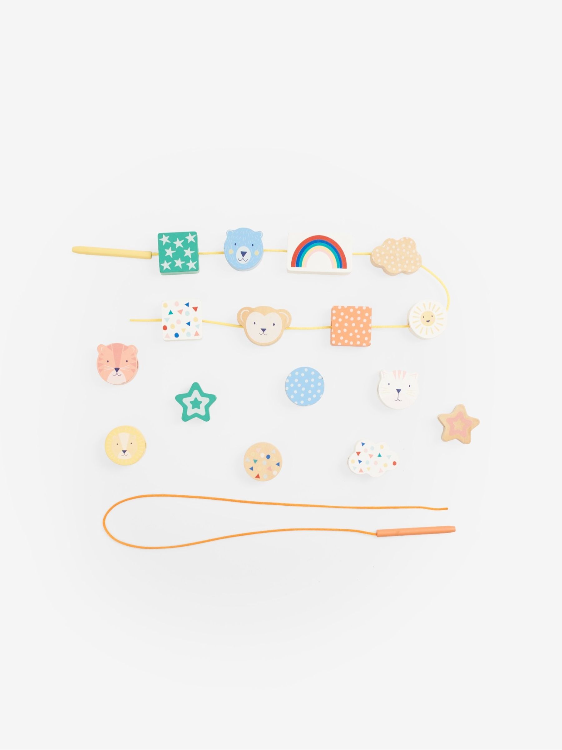Animal Wooden Threading Beads - Image 3 of 8