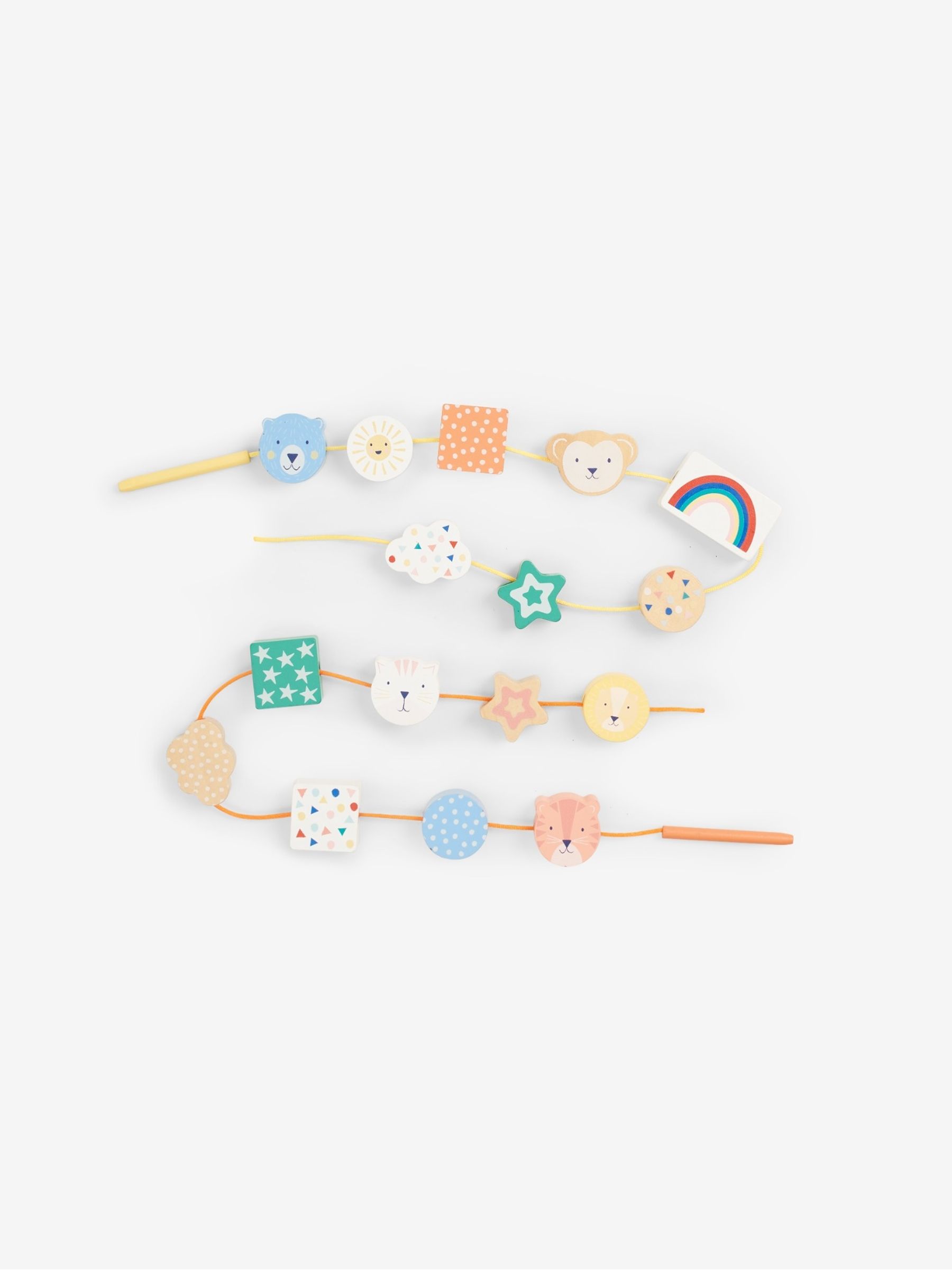 Animal Wooden Threading Beads - Image 6 of 8