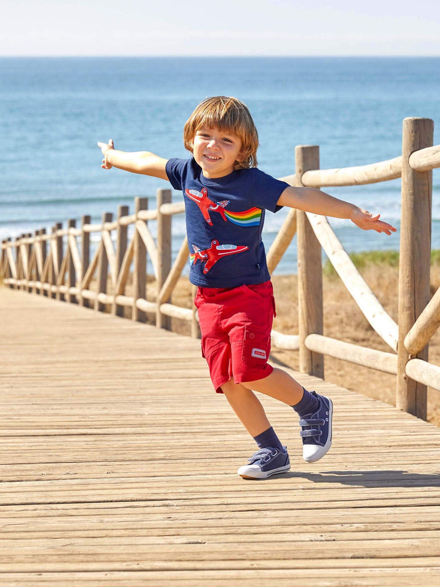 Navy Red Arrows™ Appliqué T-Shirt - Image 3 of 4