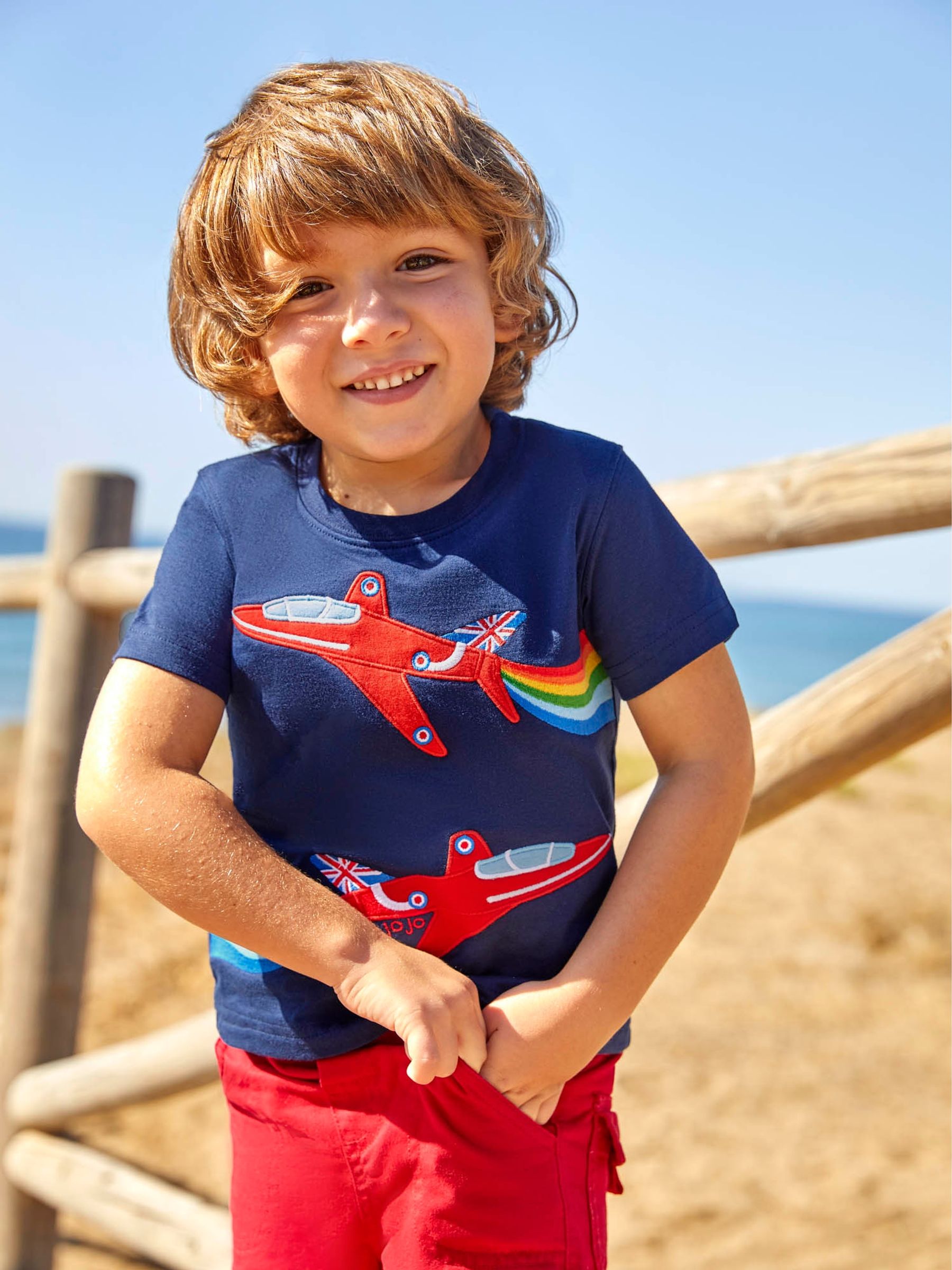 Navy Red Arrows™ Appliqué T-Shirt - Image 4 of 4
