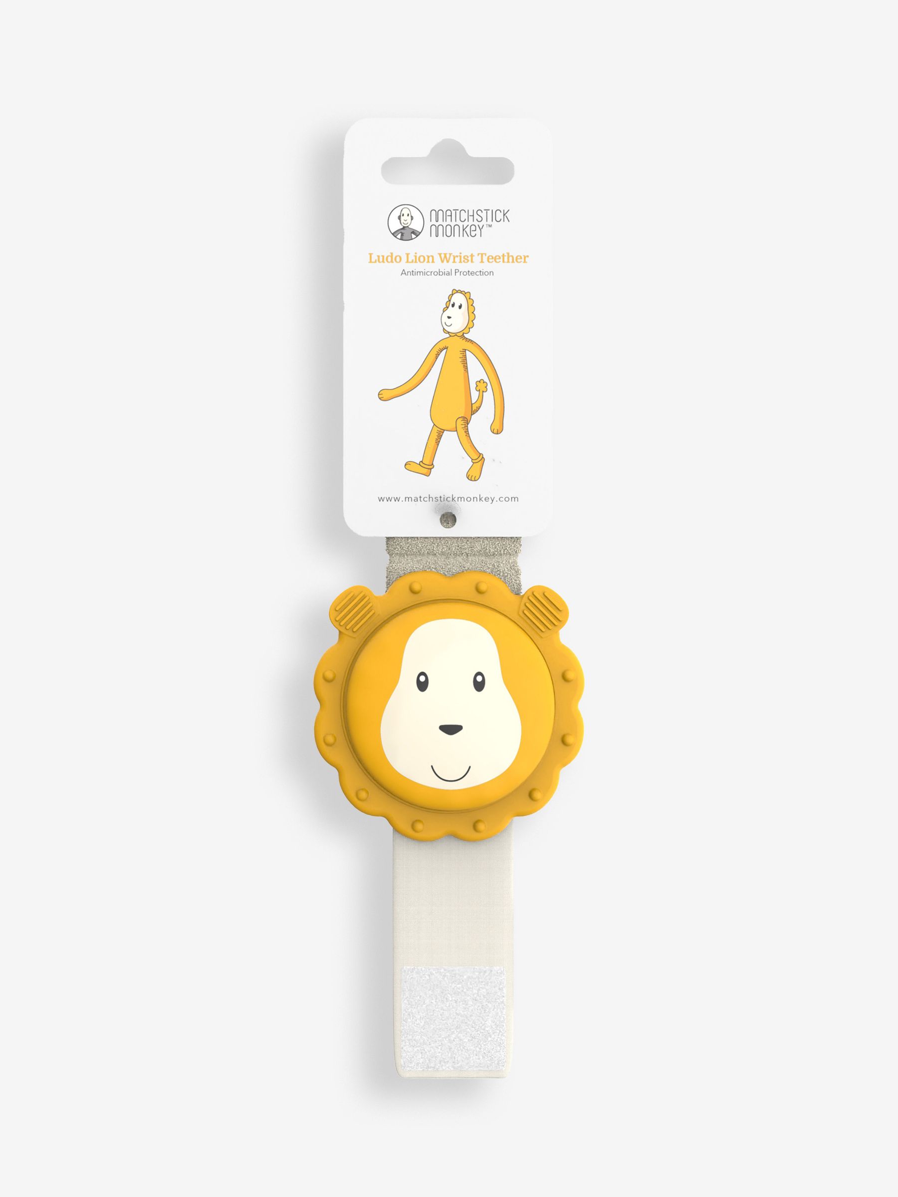 Matchstick Monkey Wrist Teether Ludo Lion - Image 2 of 4