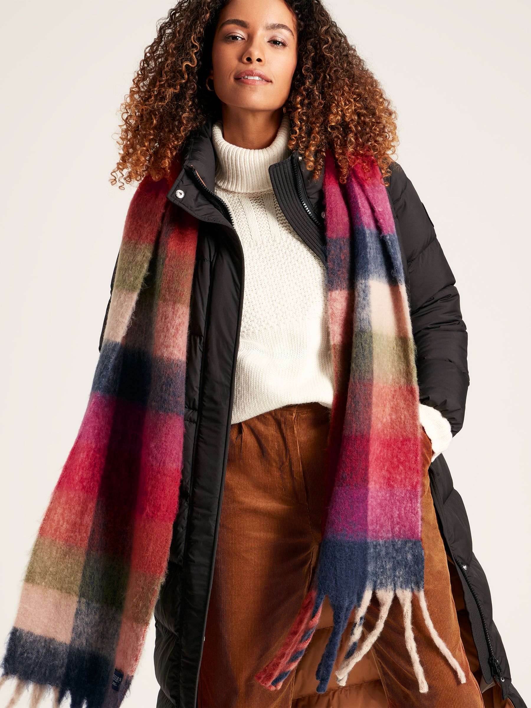 Folley Multicolour Warm Handle Scarf - Image 6 of 7