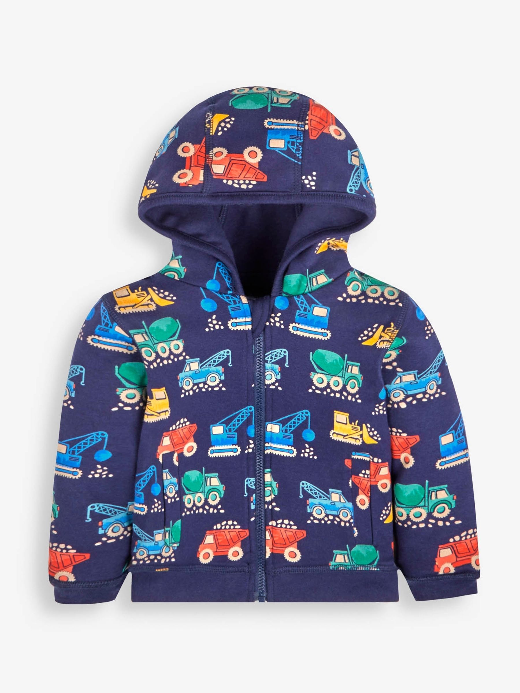 Navy Digger Appliqué Reversible Hoodie - Image 3 of 5