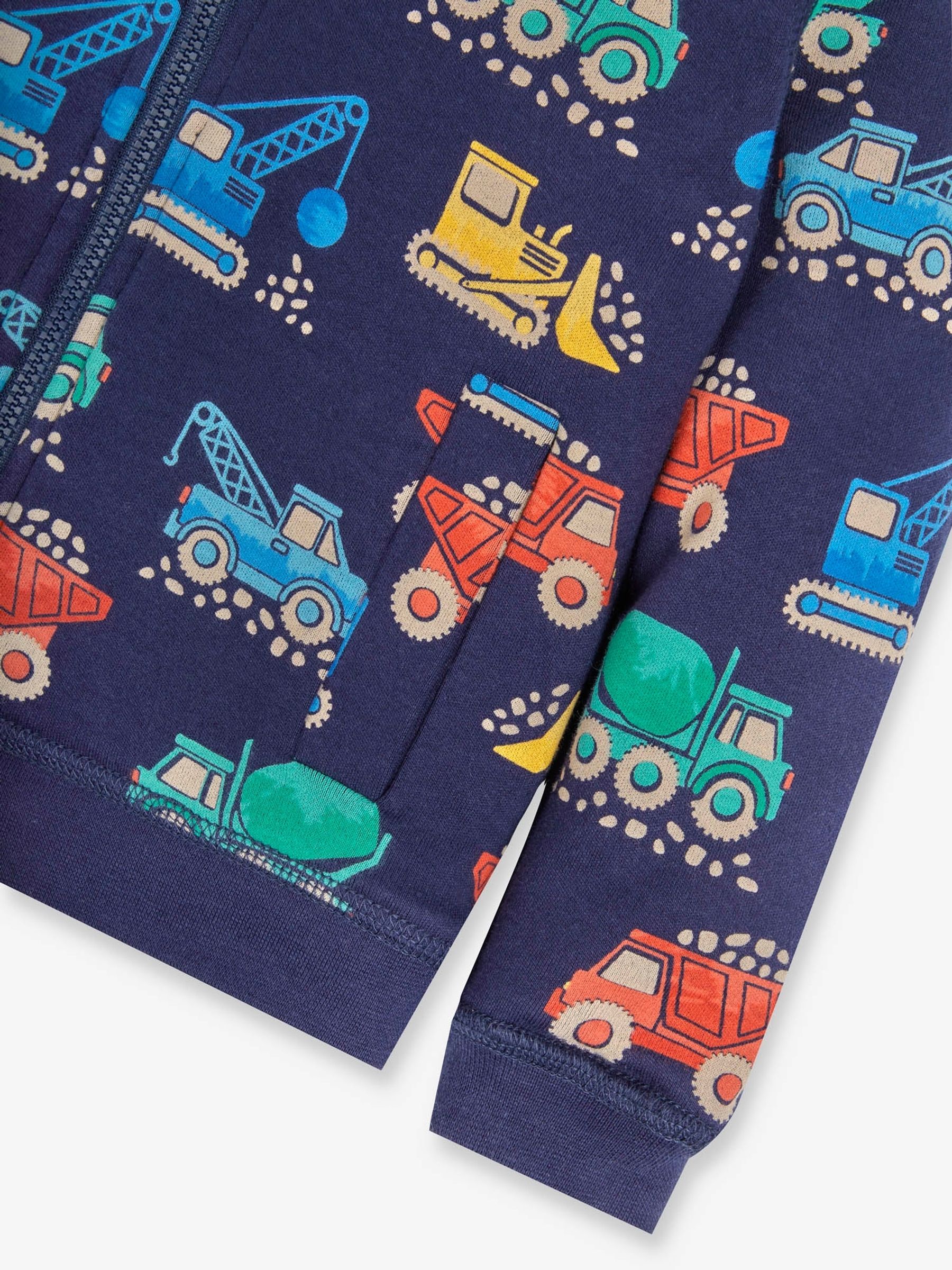 Navy Digger Appliqué Reversible Hoodie - Image 5 of 5