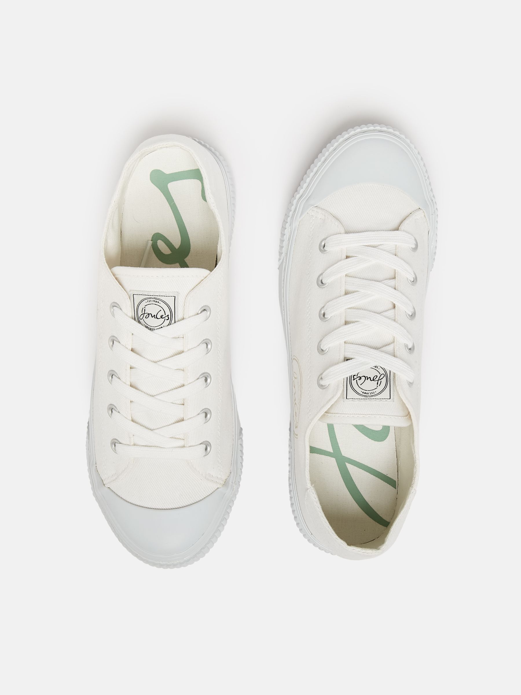 Coast White Canvas Pumps - Image 4 of 7